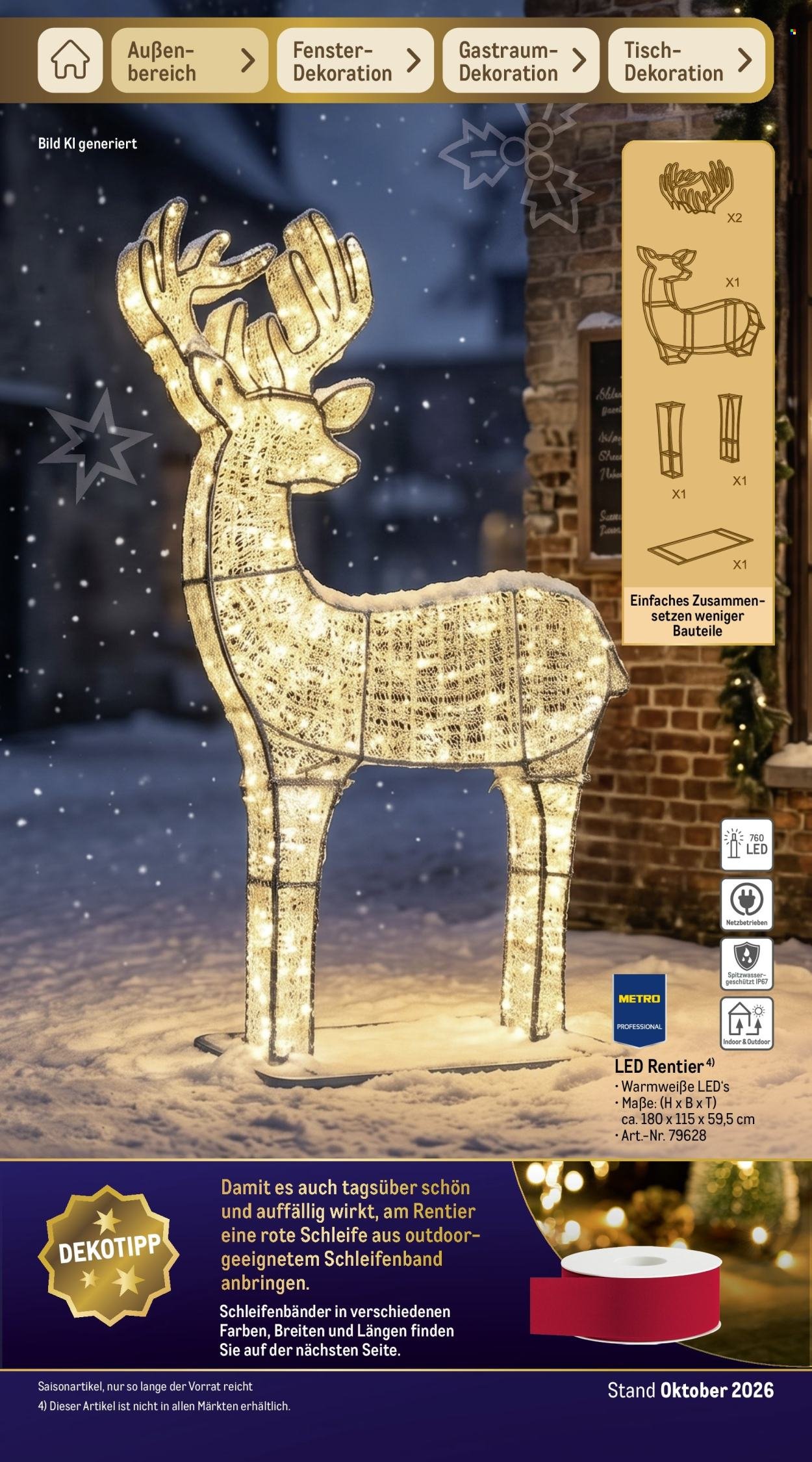 METRO Prospekt - Sortimentskatalog Weihnachten