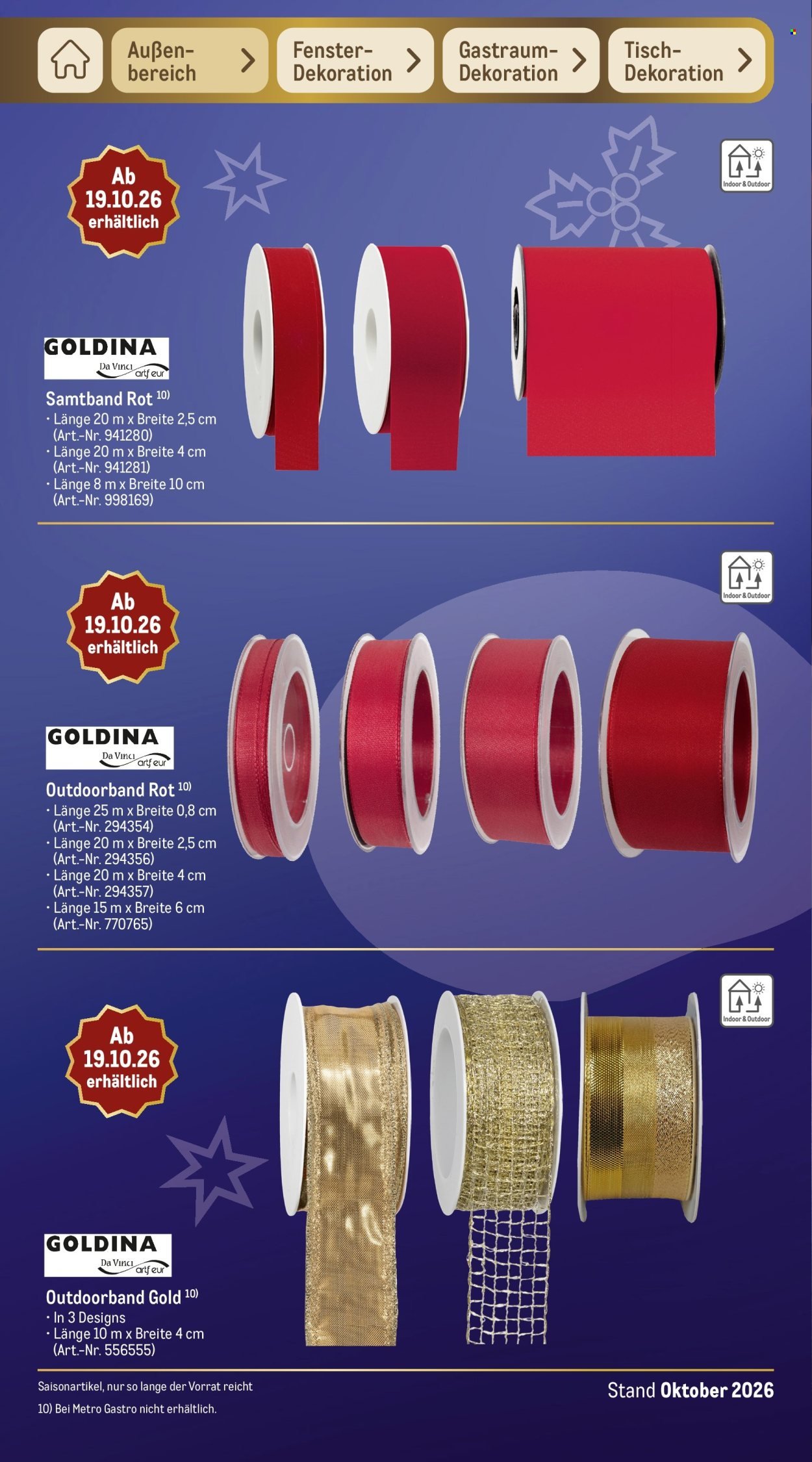 METRO Prospekt - Sortimentskatalog Weihnachten