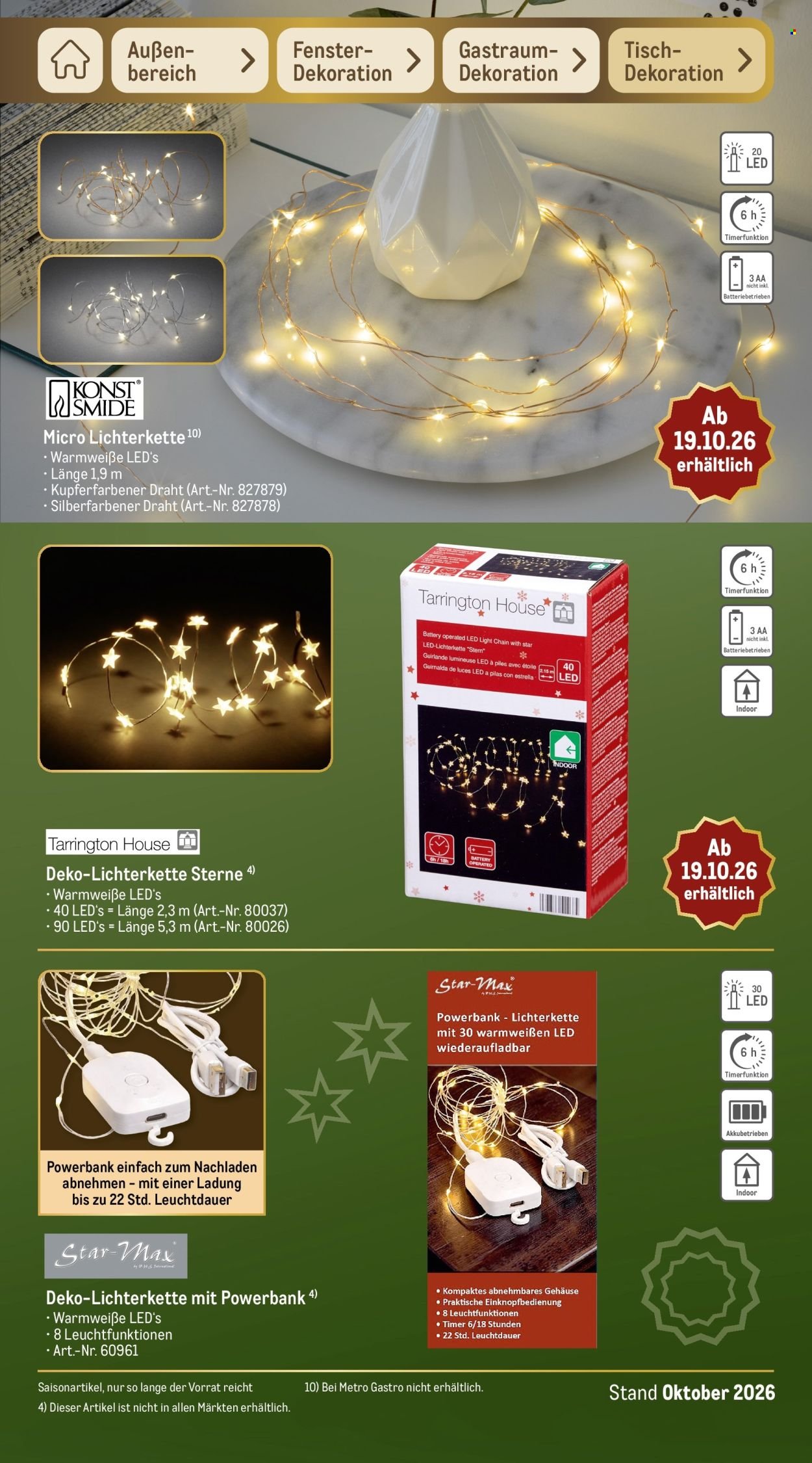 METRO Prospekt - Sortimentskatalog Weihnachten