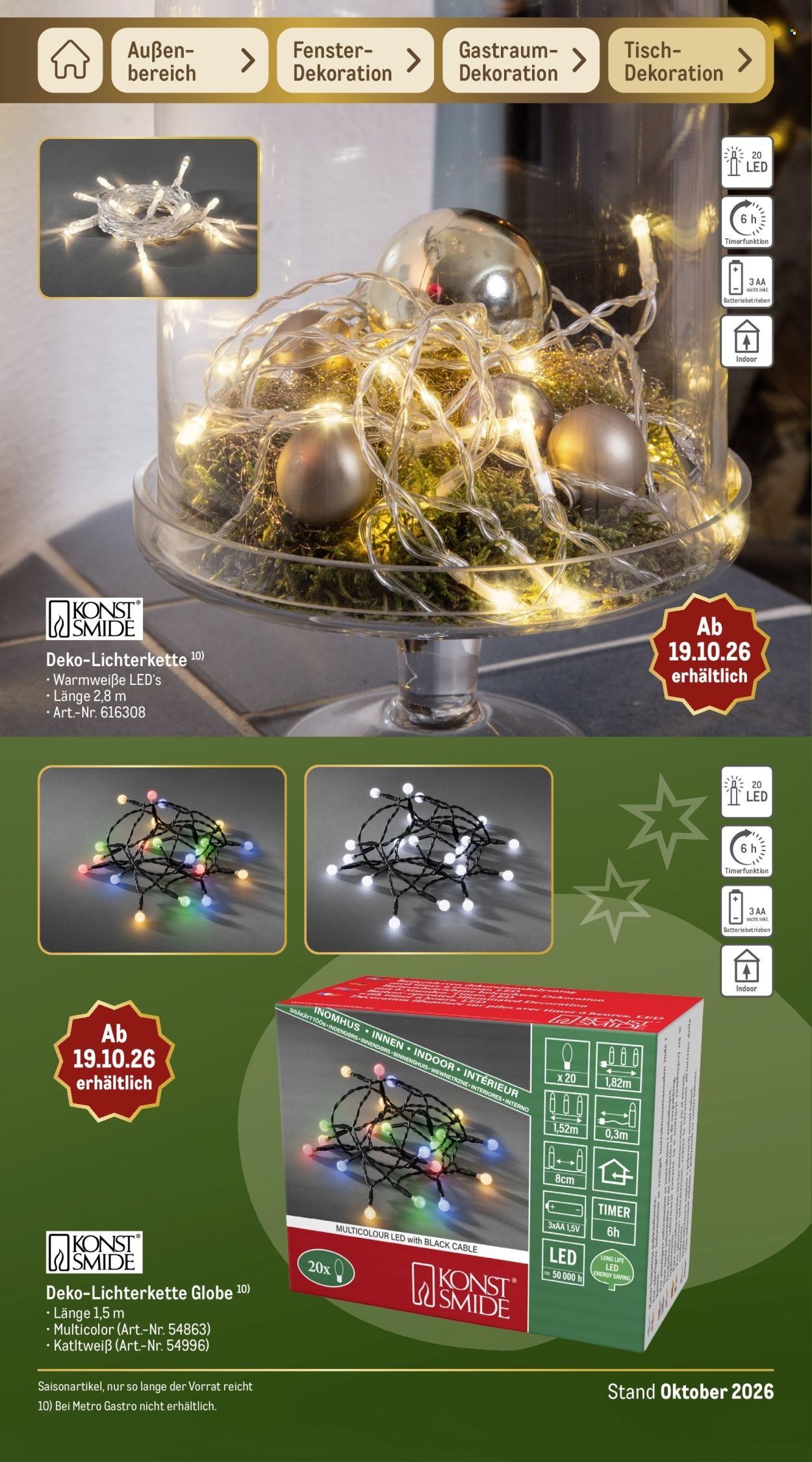 METRO Prospekt - Sortimentskatalog Weihnachten
