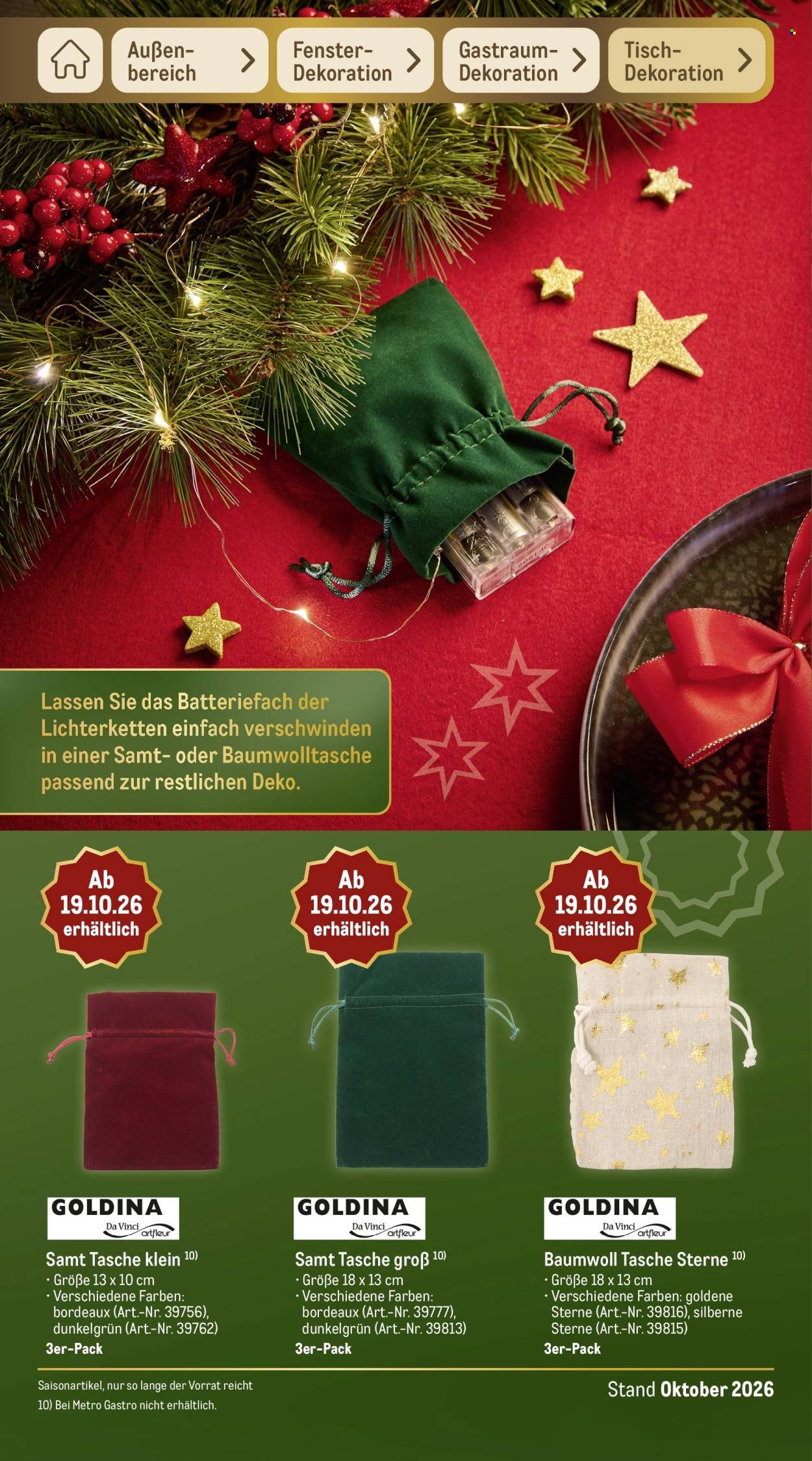 METRO Prospekt - Sortimentskatalog Weihnachten