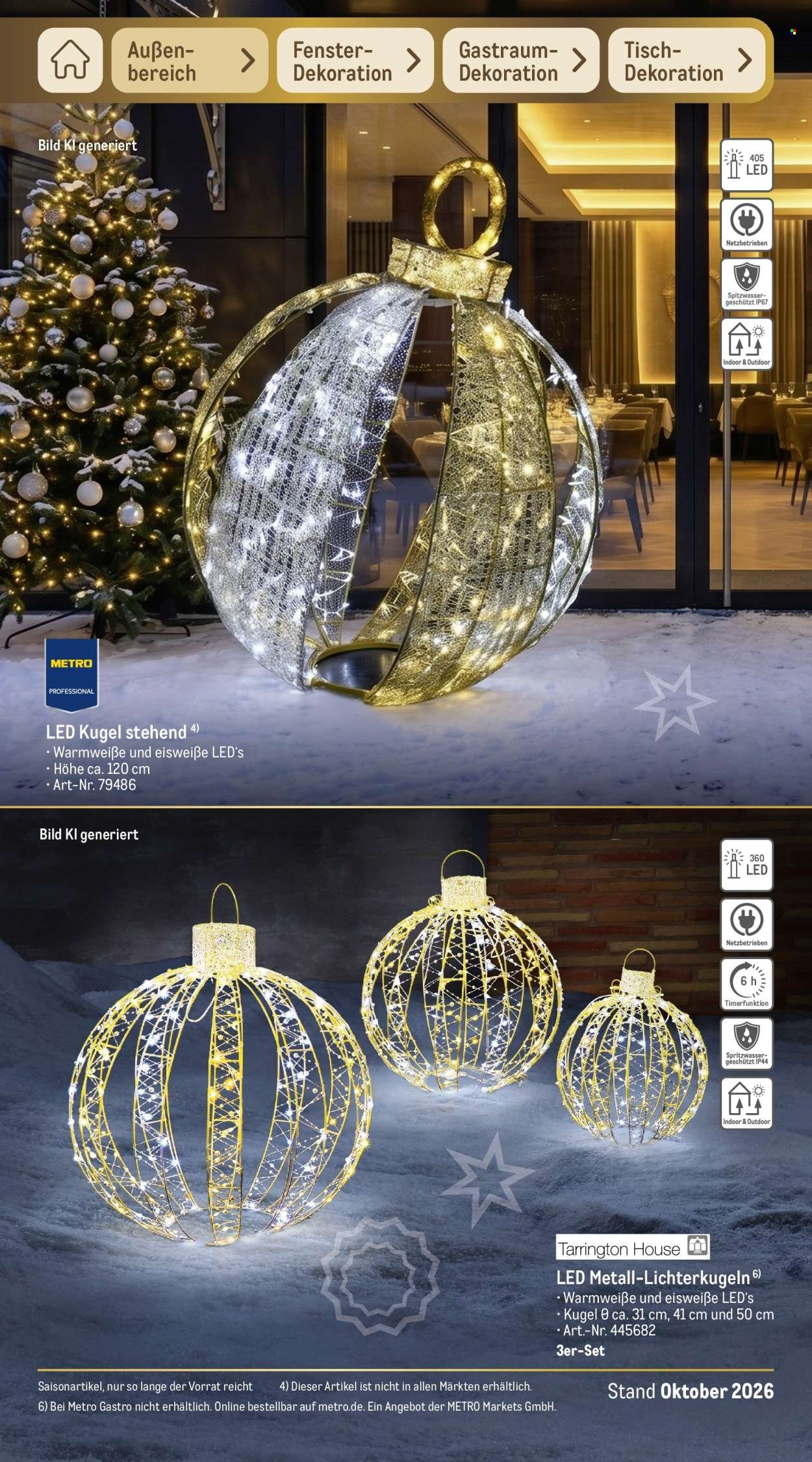 METRO Prospekt - Sortimentskatalog Weihnachten