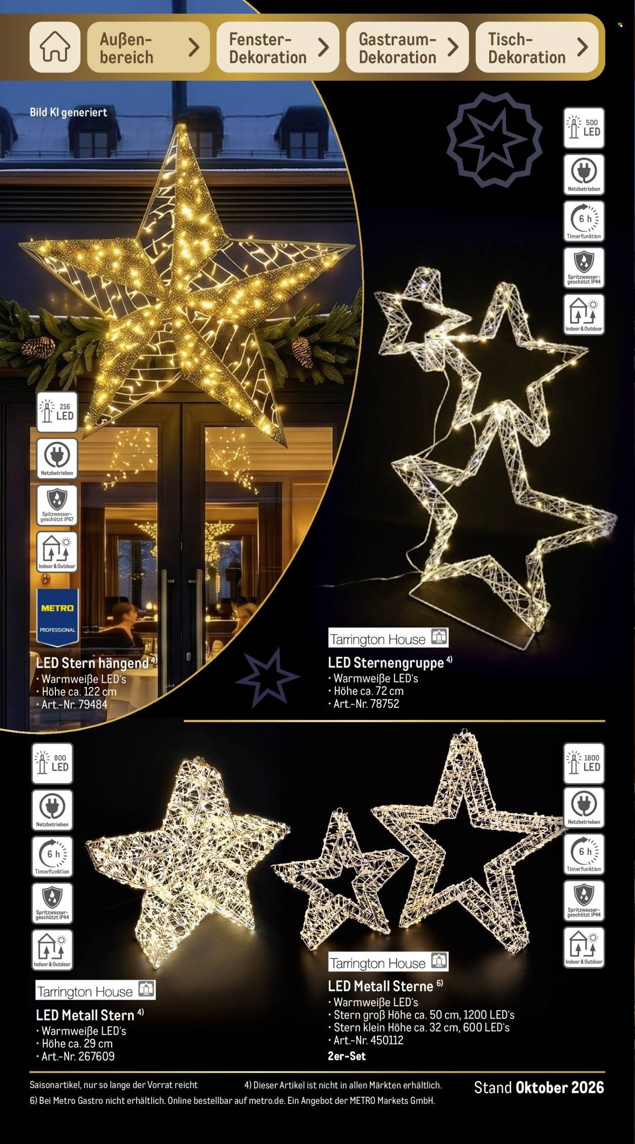 METRO Prospekt - Sortimentskatalog Weihnachten
