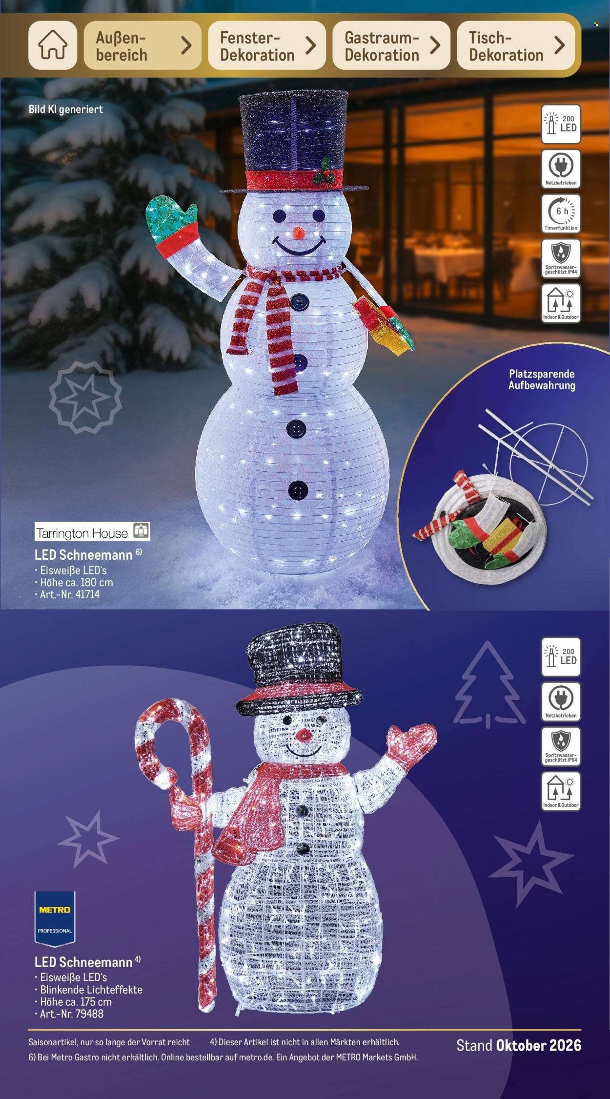 METRO Prospekt - Sortimentskatalog Weihnachten