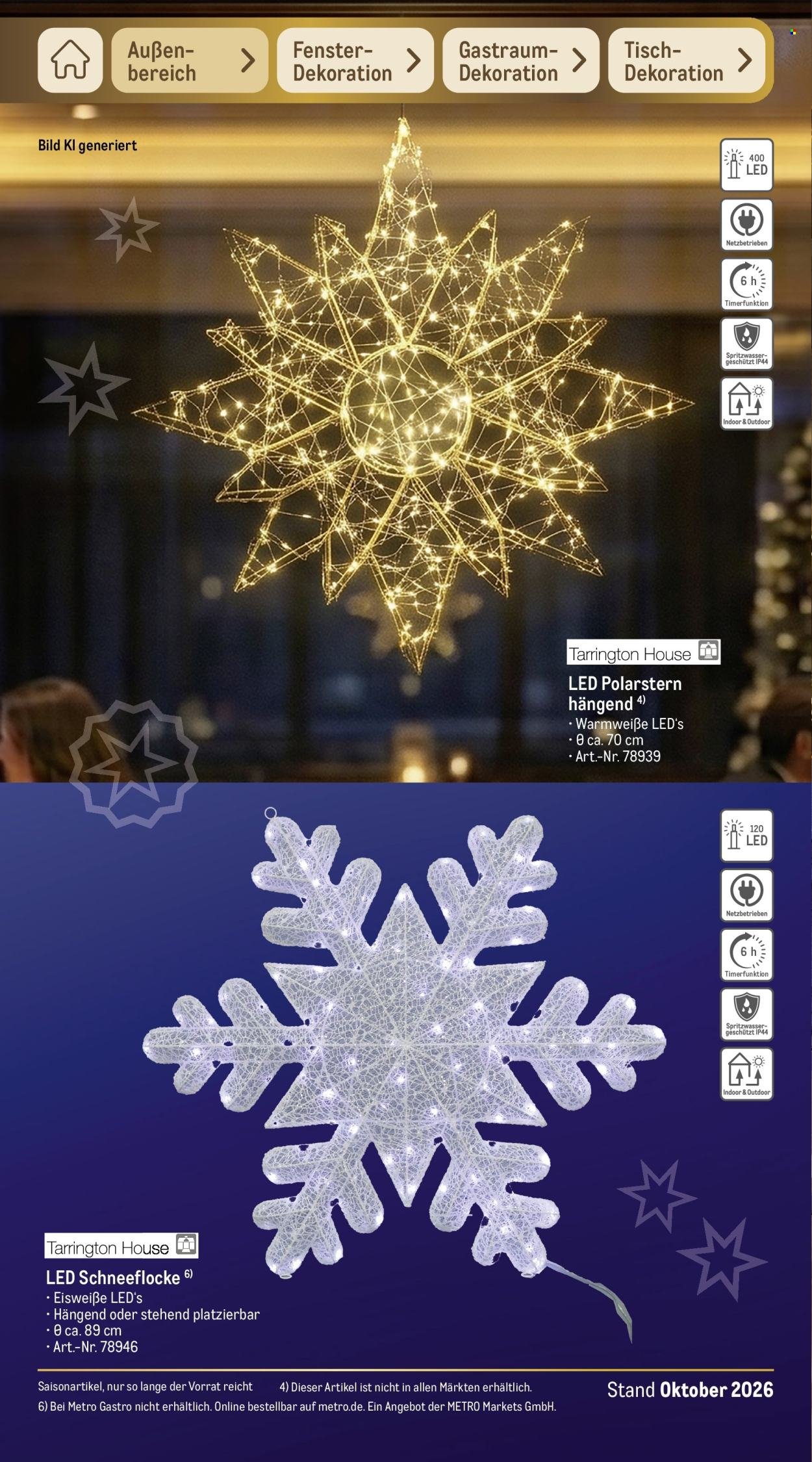METRO Prospekt - Sortimentskatalog Weihnachten