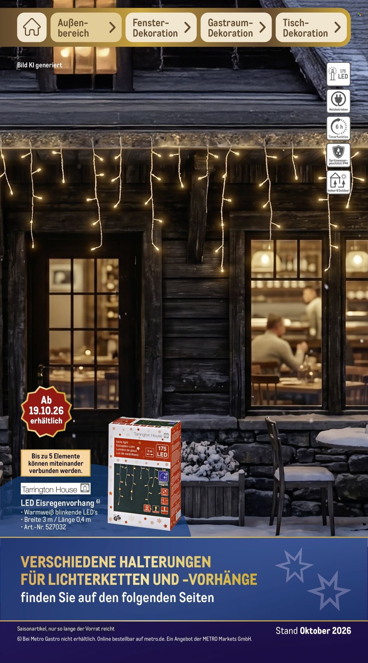 METRO Prospekt - Sortimentskatalog Weihnachten
