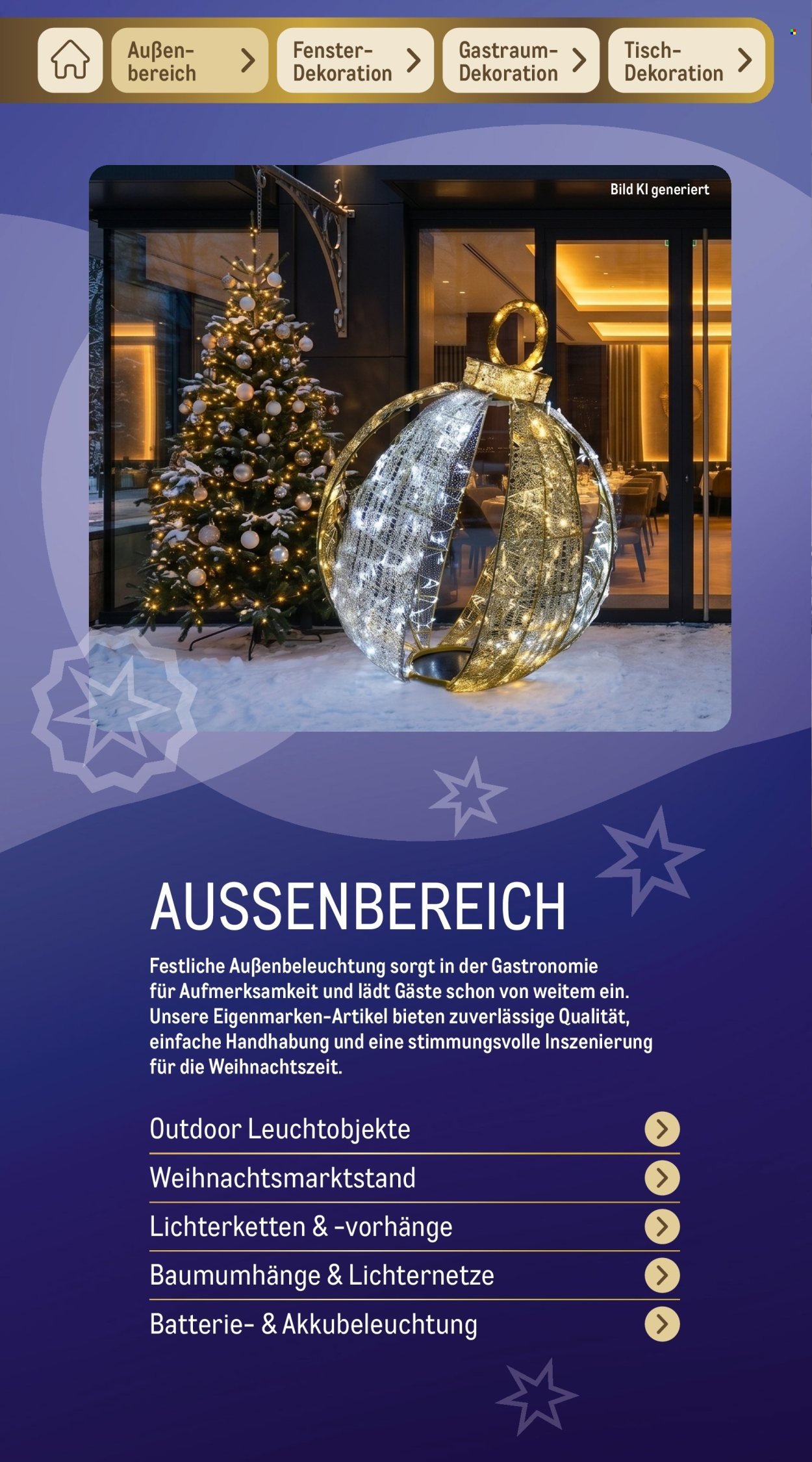 METRO Prospekt - Sortimentskatalog Weihnachten
