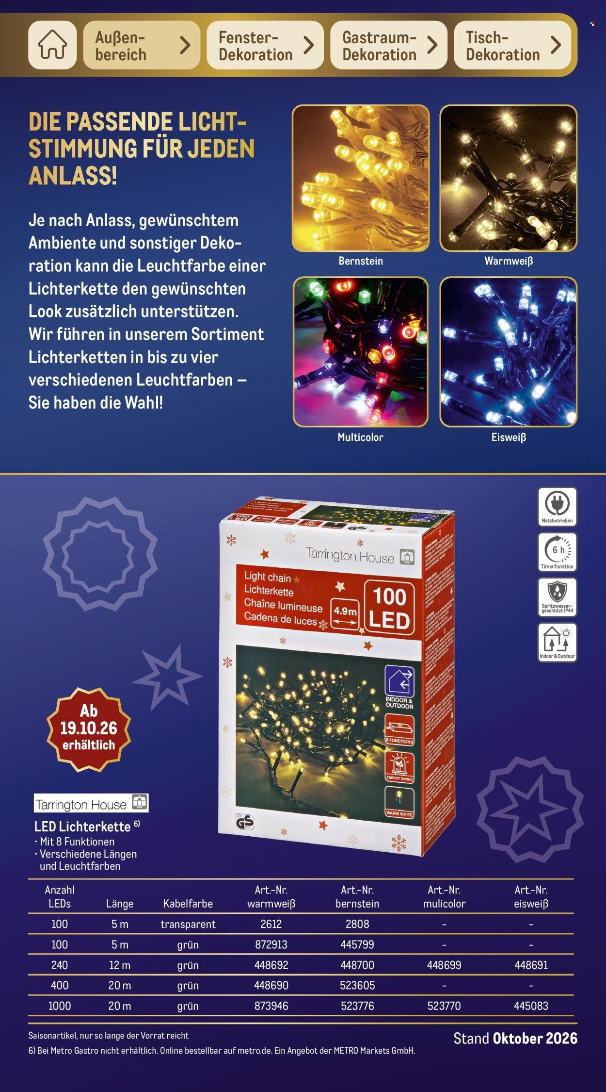 METRO Prospekt - Sortimentskatalog Weihnachten