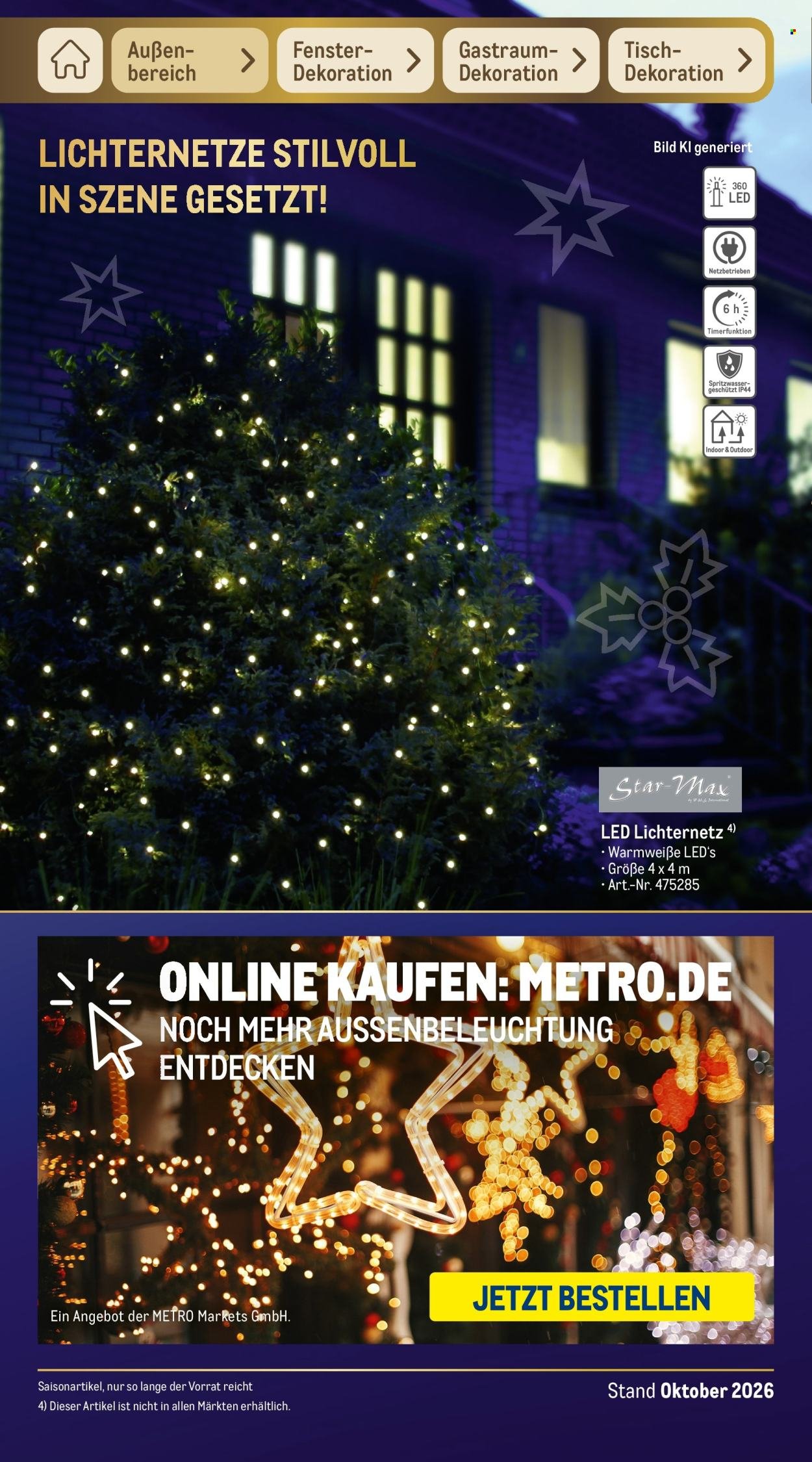 METRO Prospekt - Sortimentskatalog Weihnachten