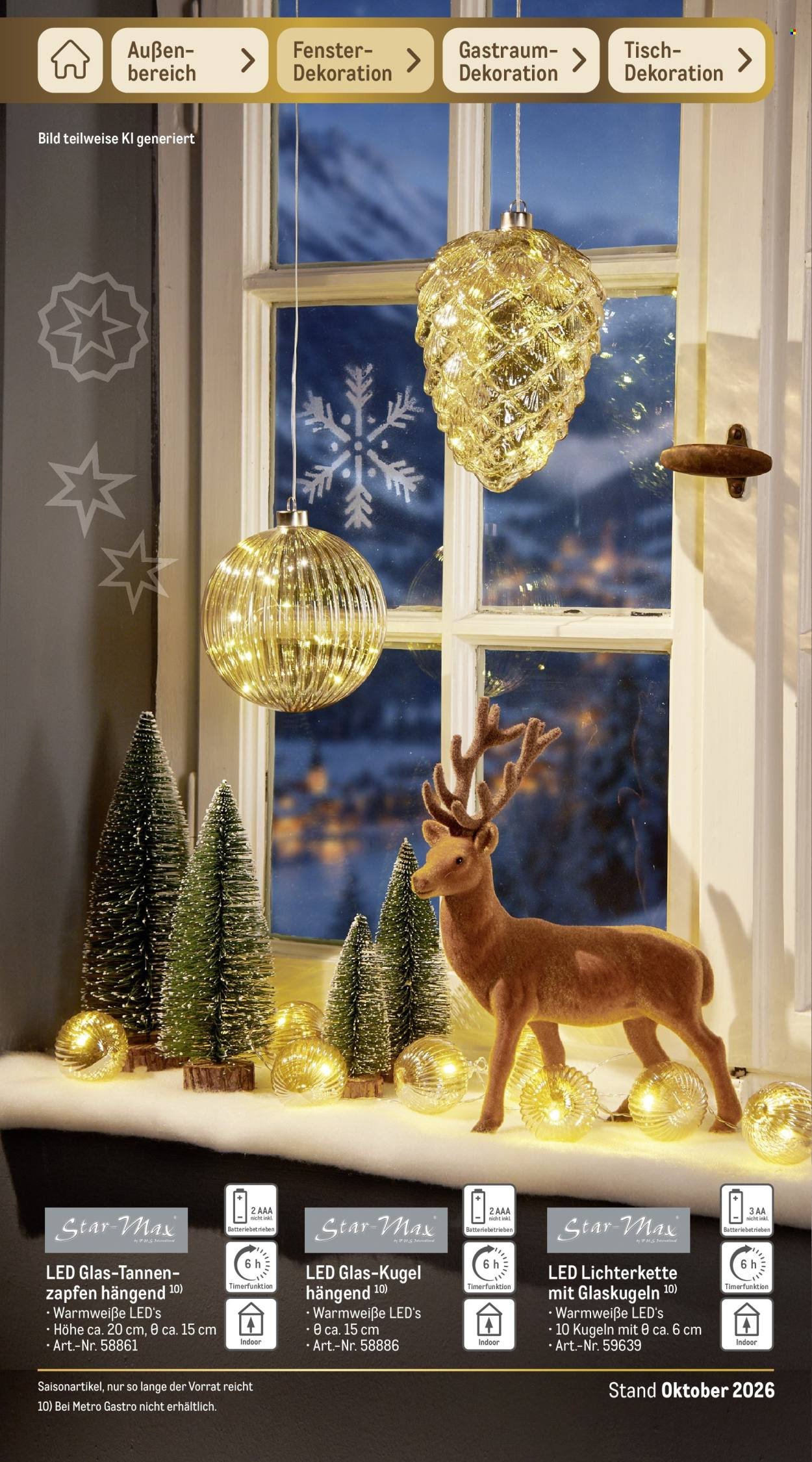 METRO Prospekt - Sortimentskatalog Weihnachten