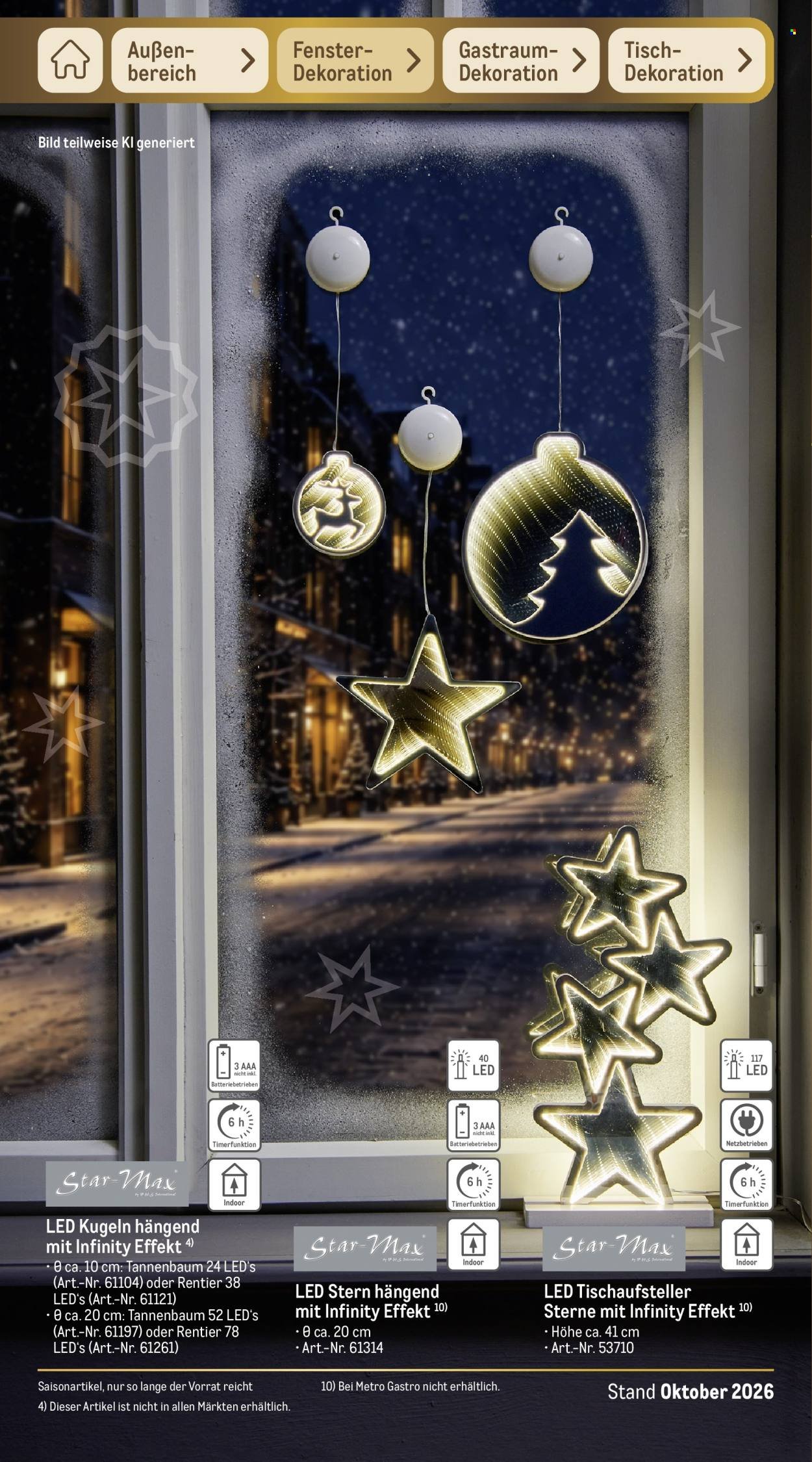 METRO Prospekt - Sortimentskatalog Weihnachten