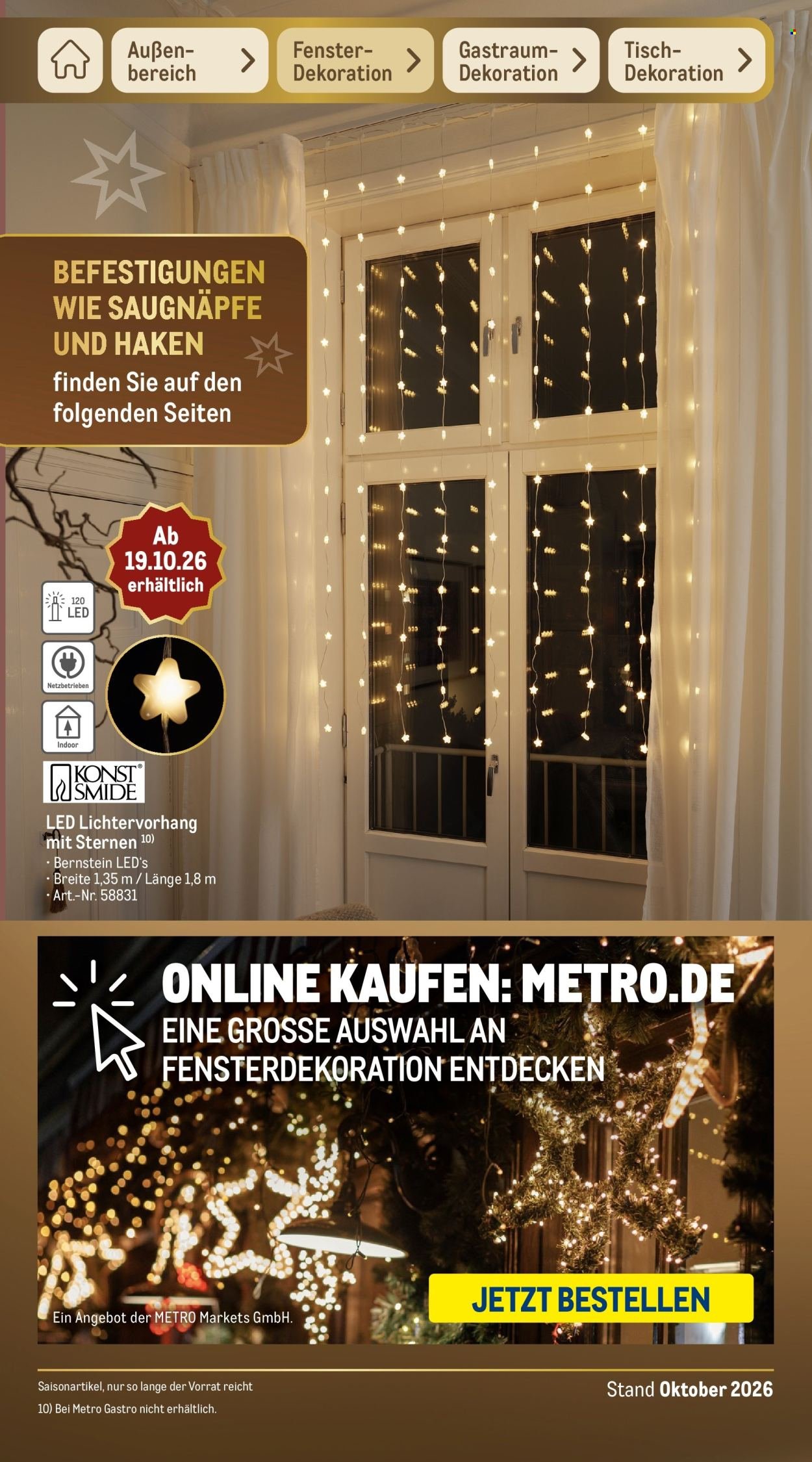 METRO Prospekt - Sortimentskatalog Weihnachten