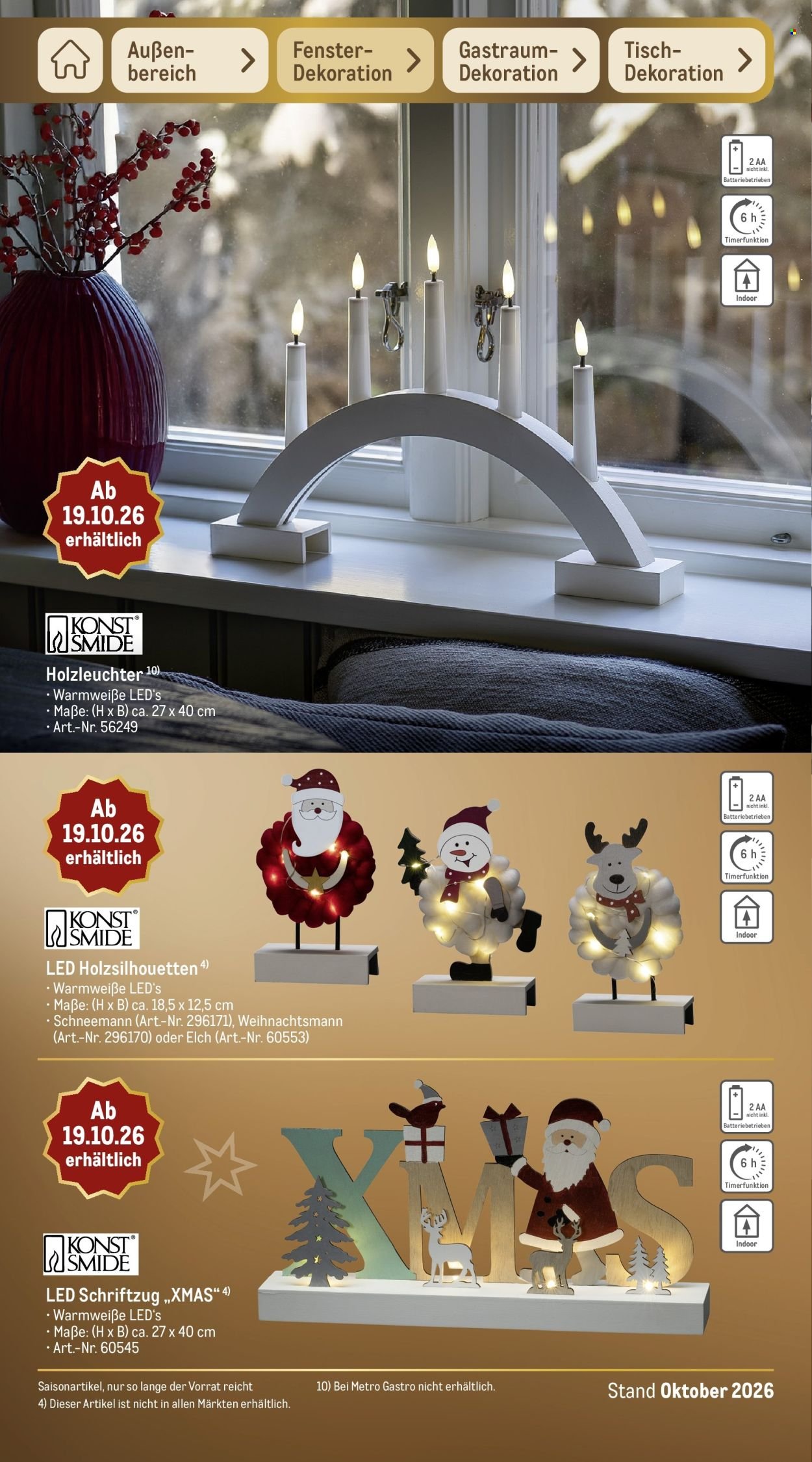 METRO Prospekt - Sortimentskatalog Weihnachten