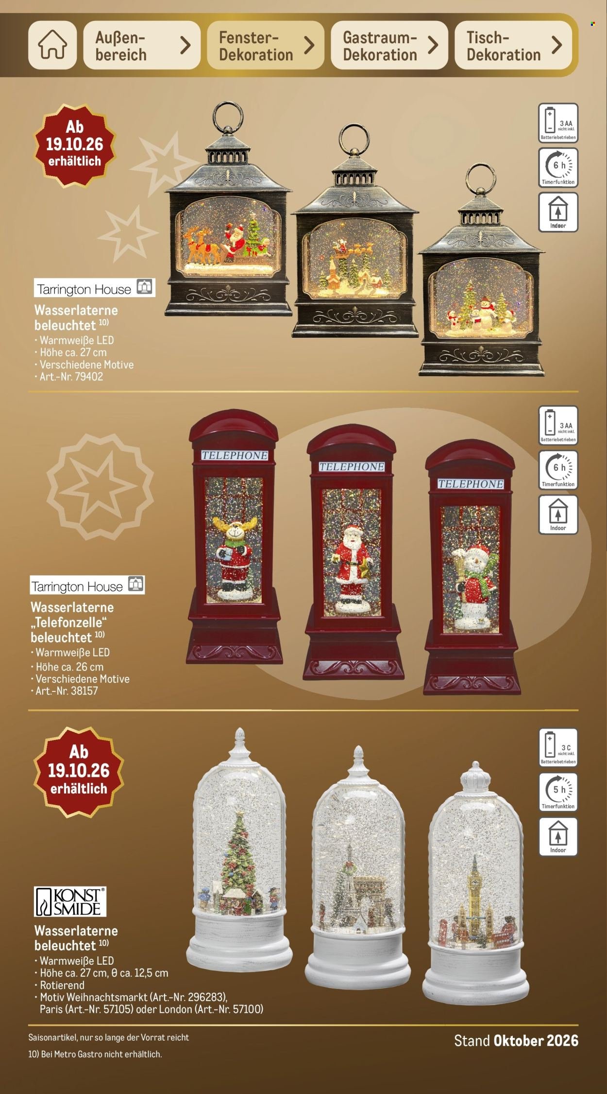 METRO Prospekt - Sortimentskatalog Weihnachten