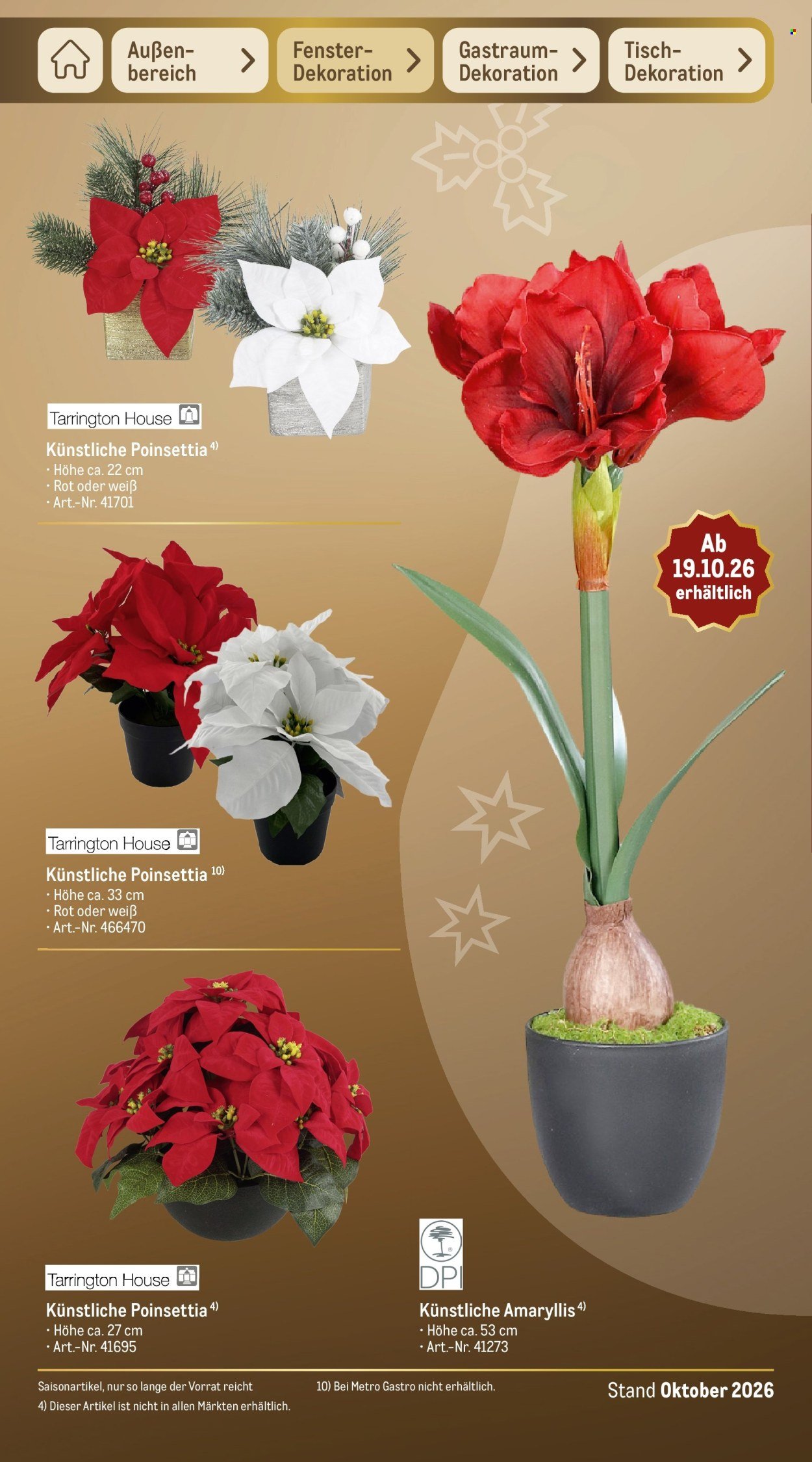 METRO Prospekt - Sortimentskatalog Weihnachten