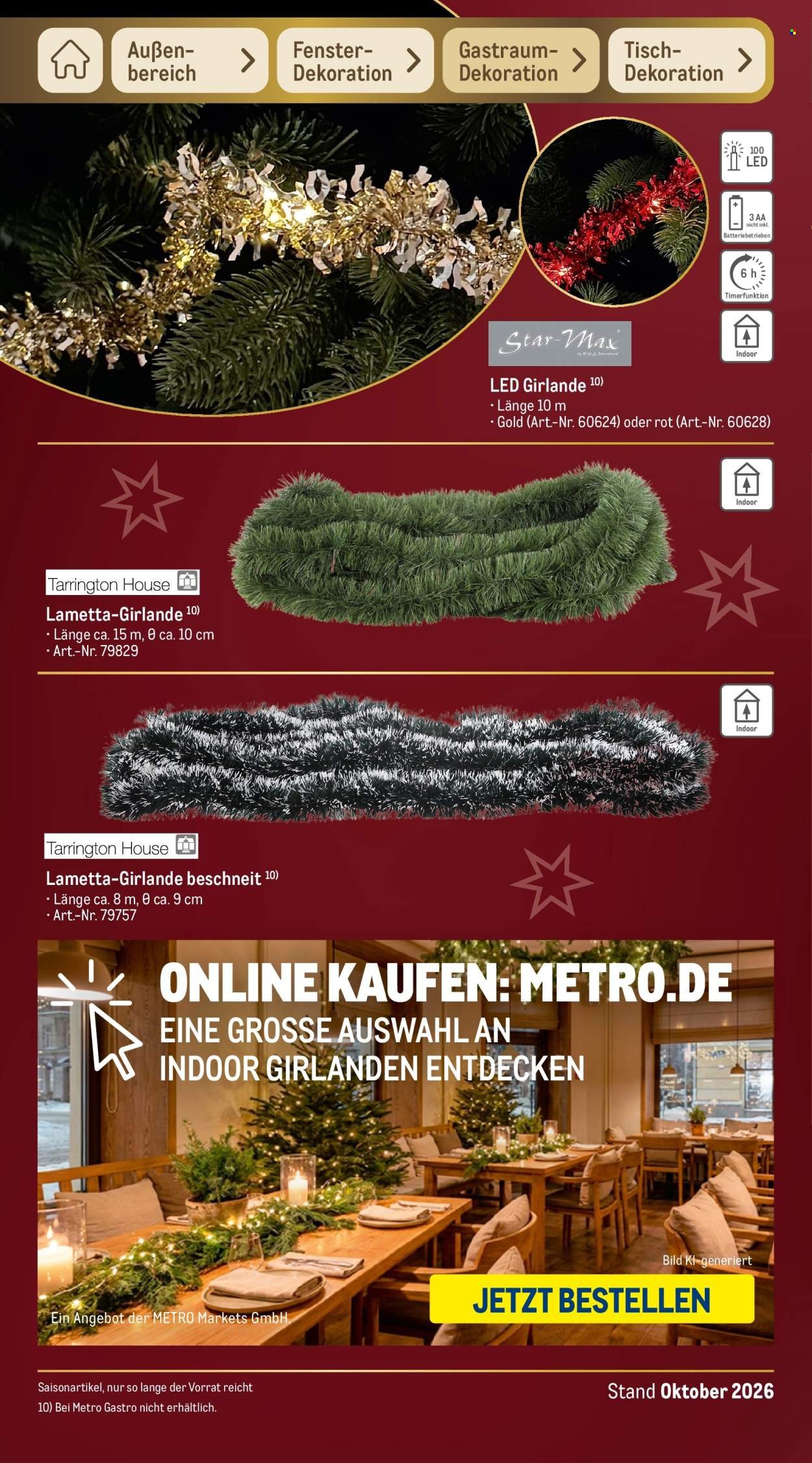 METRO Prospekt - Sortimentskatalog Weihnachten