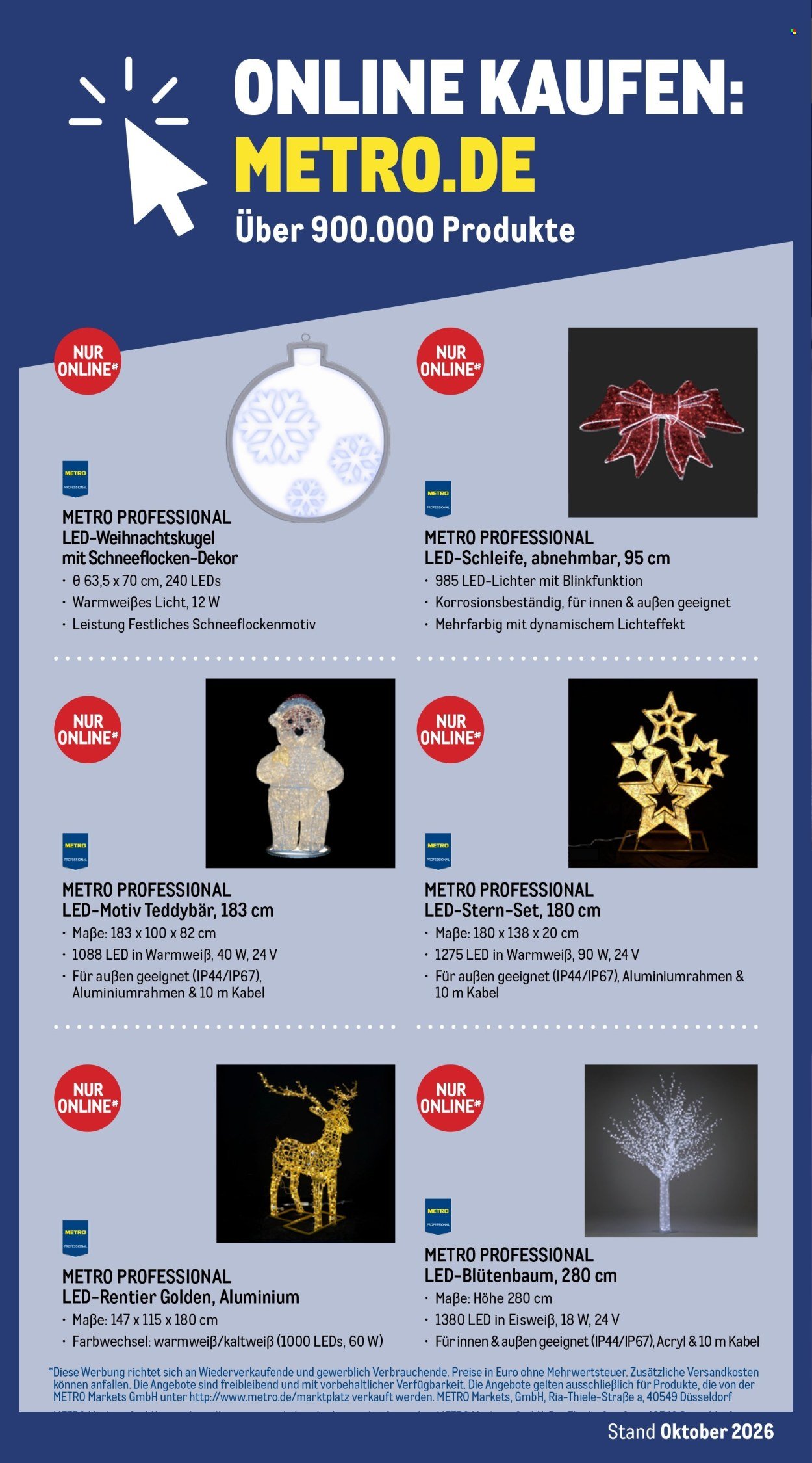 METRO Prospekt - Sortimentskatalog Weihnachten