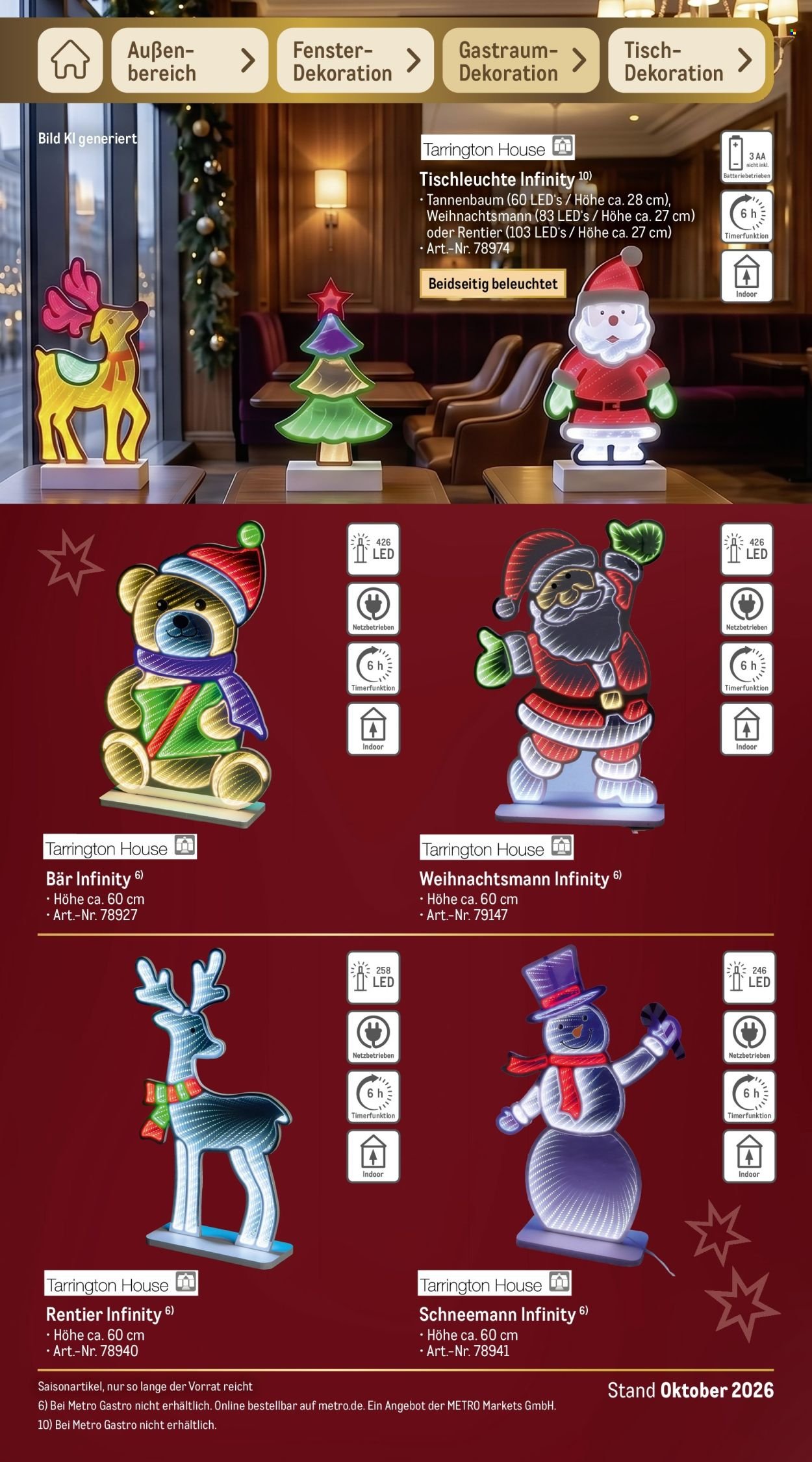 METRO Prospekt - Sortimentskatalog Weihnachten