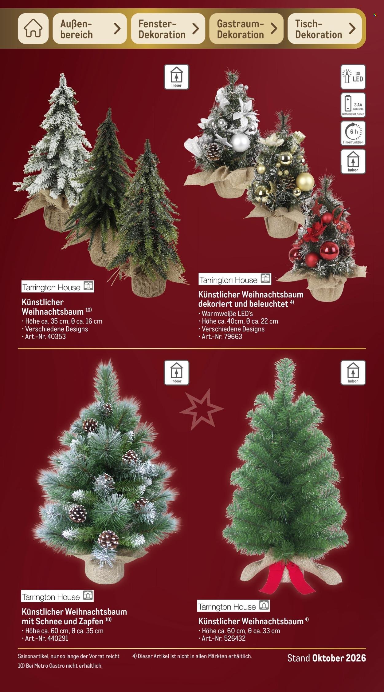 METRO Prospekt - Sortimentskatalog Weihnachten