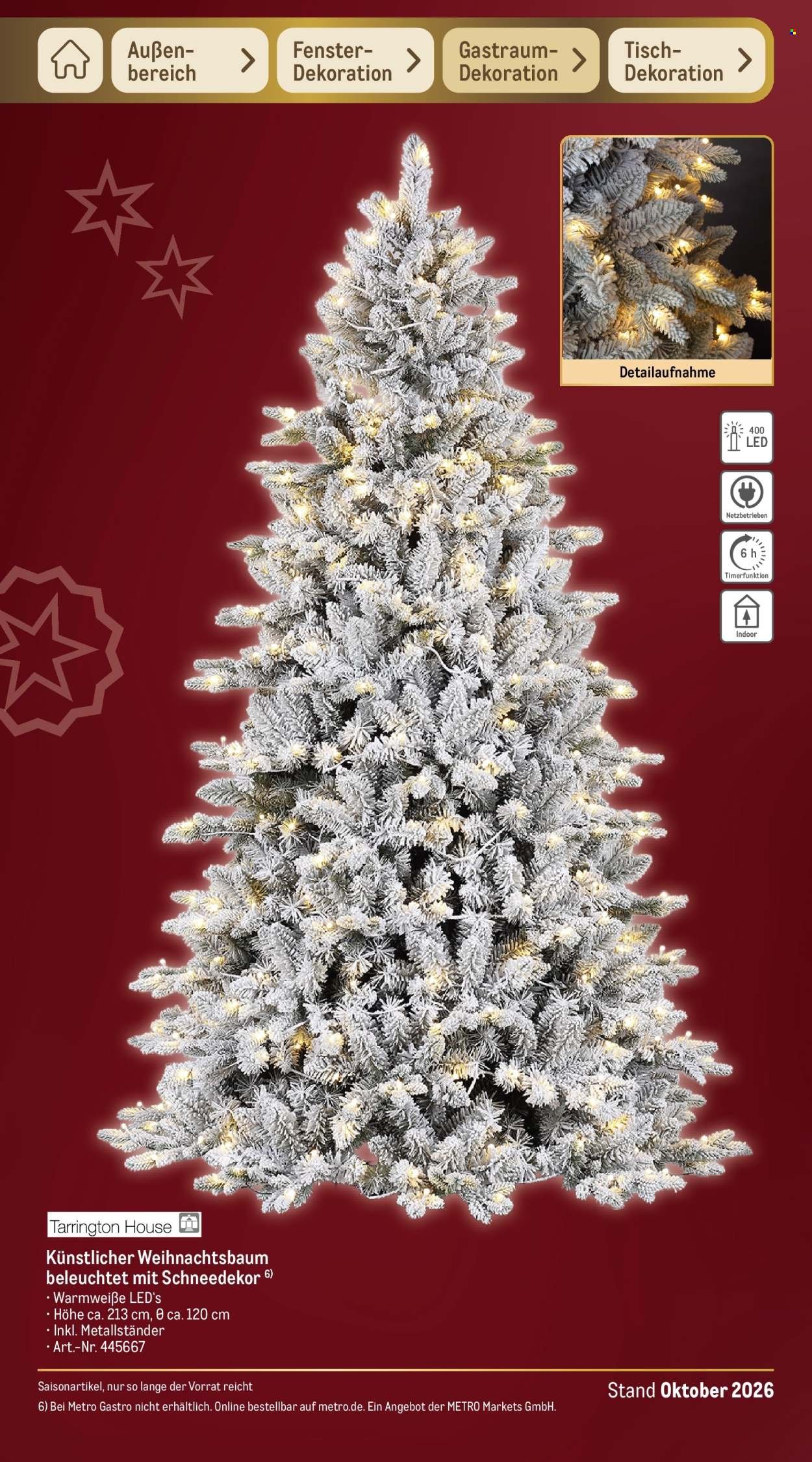 METRO Prospekt - Sortimentskatalog Weihnachten
