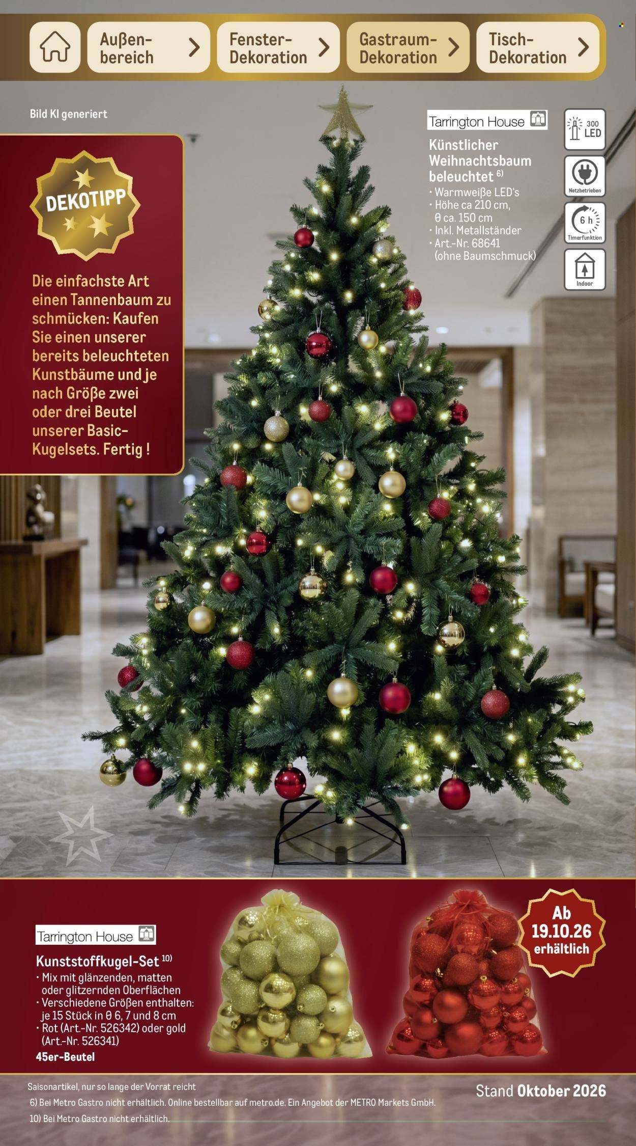 METRO Prospekt - Sortimentskatalog Weihnachten