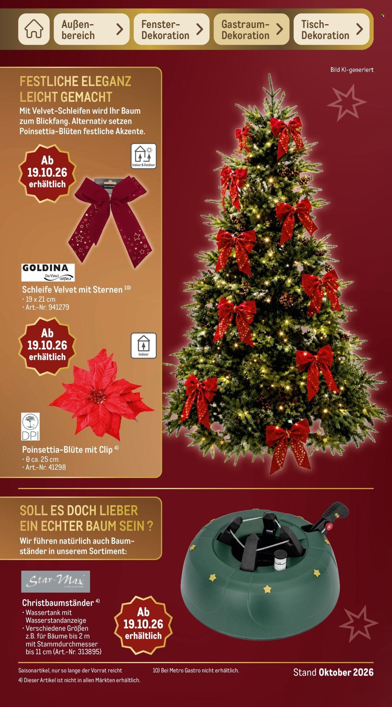 METRO Prospekt - Sortimentskatalog Weihnachten