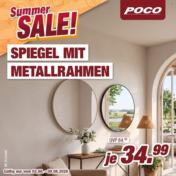 POCO Prospekt - Ab Sonntag 2.08.2026