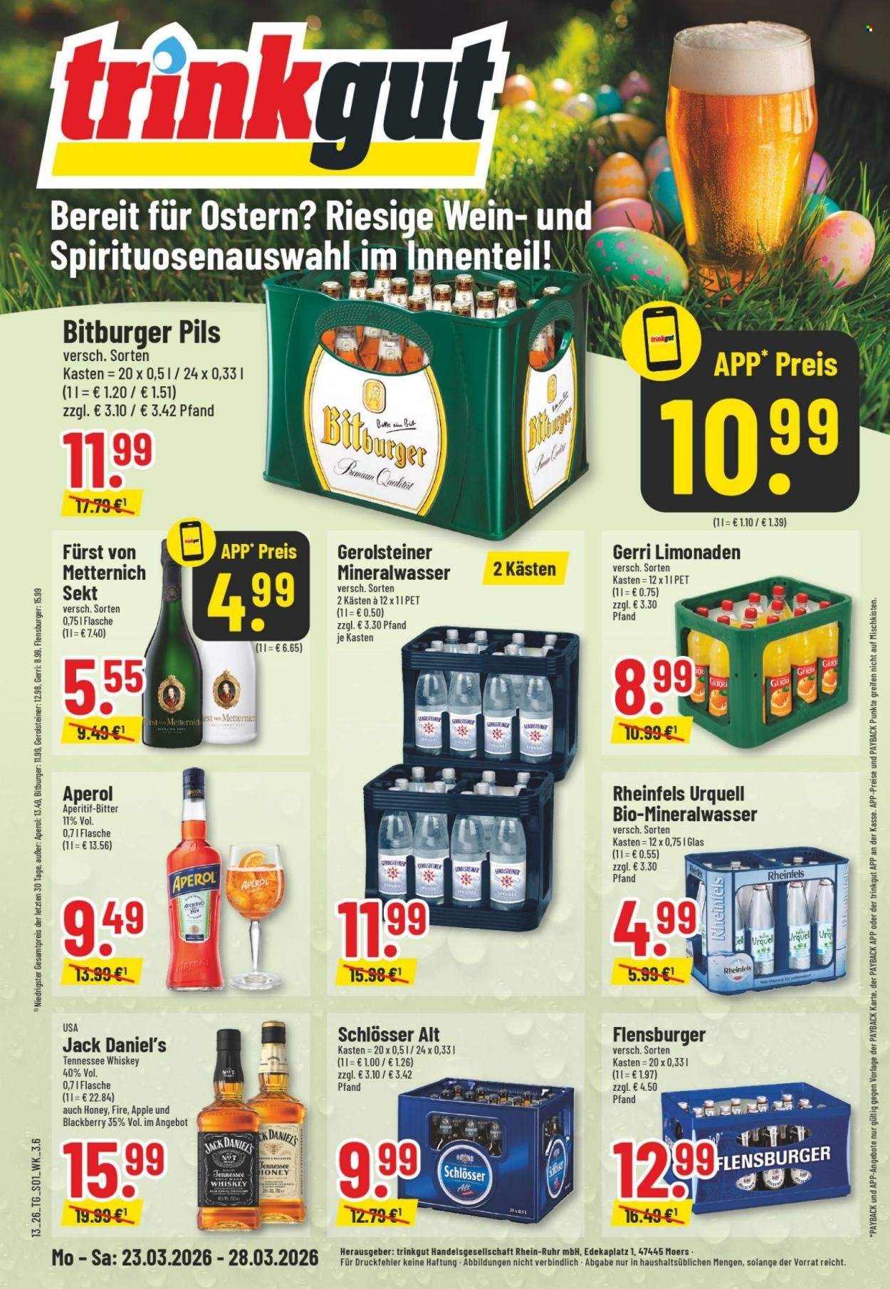 TRINKGUT Prospekt - Ab Montag 23.03.2026