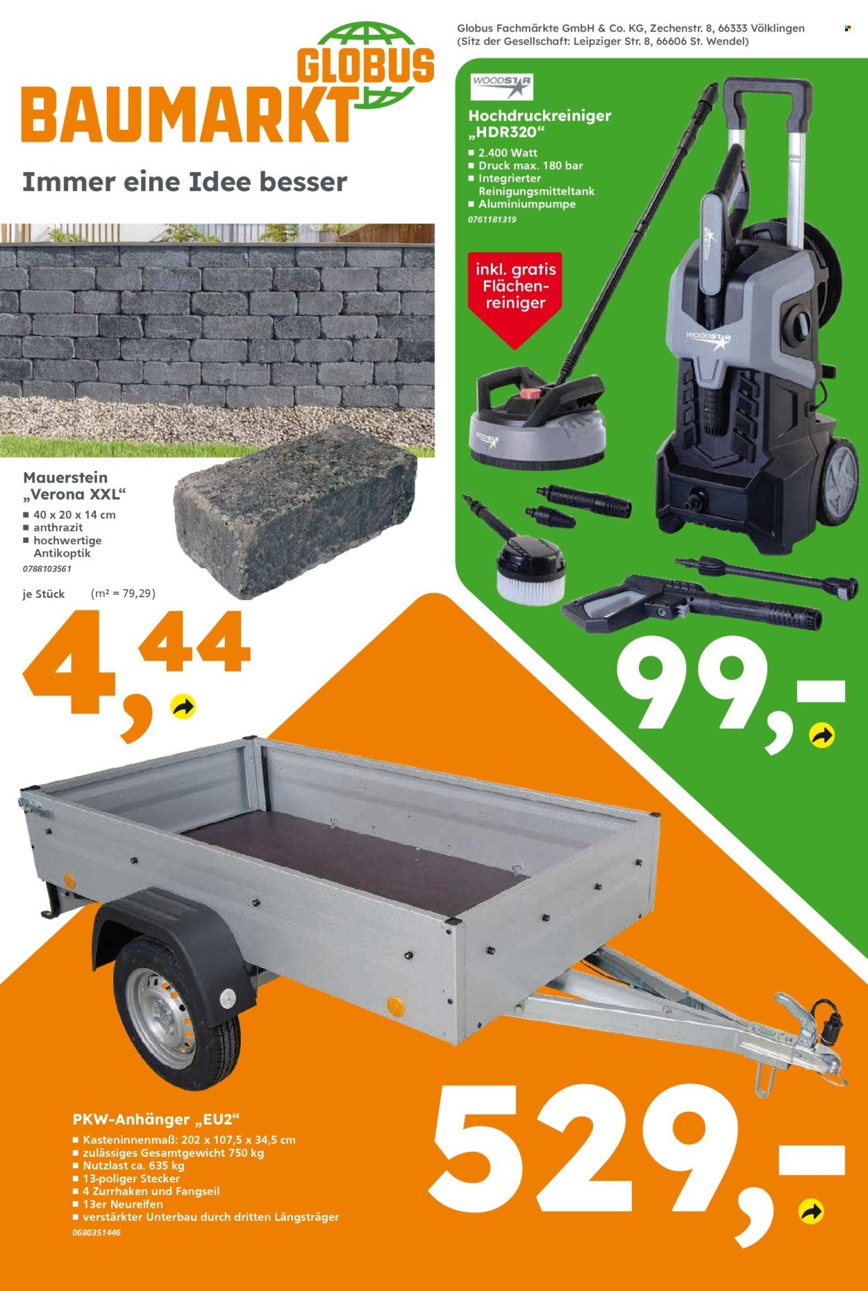 GLOBUS BAUMARKT Prospekt - Ab Montag 27.07.2026