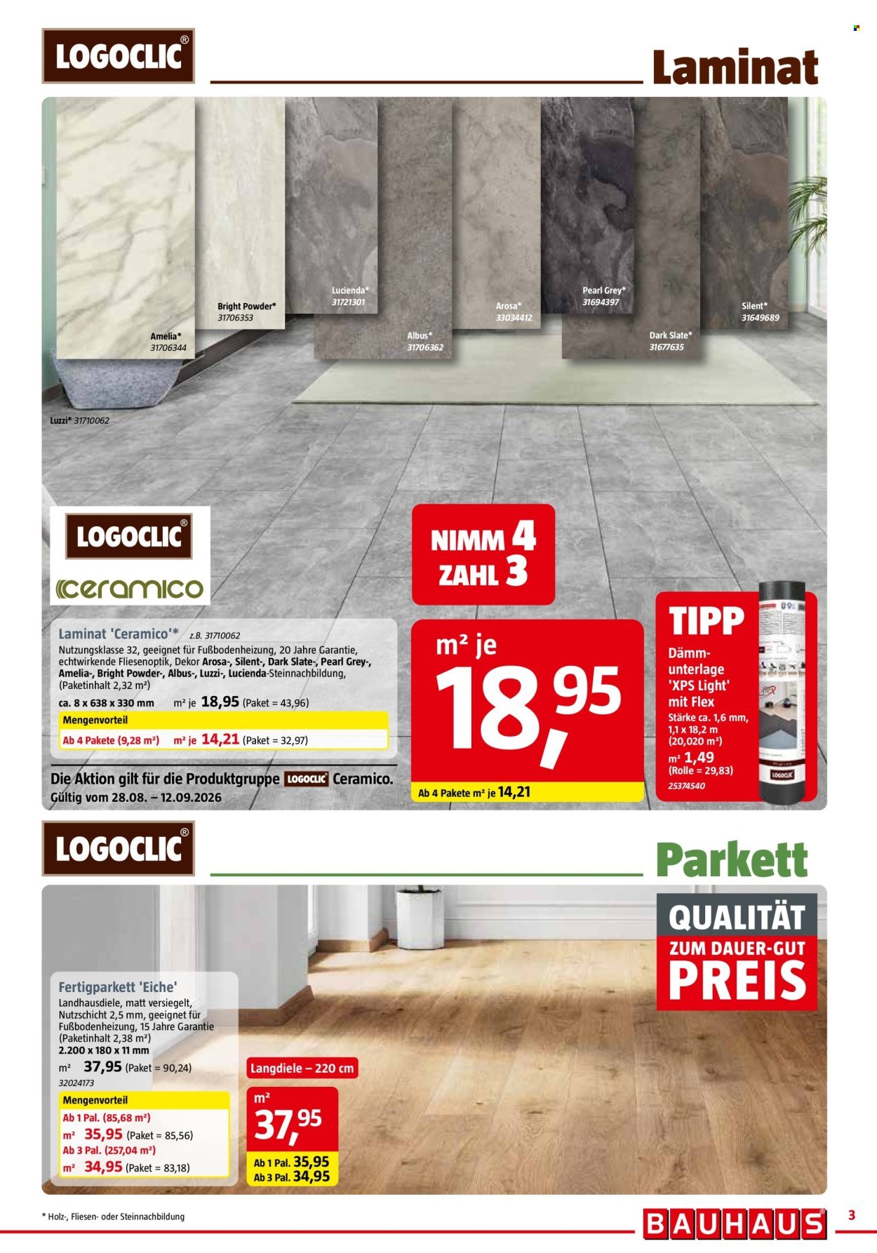 BAUHAUS Prospekt - Ab Samstag 29.08.2026
