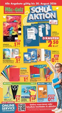 MÄC-GEIZ Prospekt - Ab Montag 3.08.2026