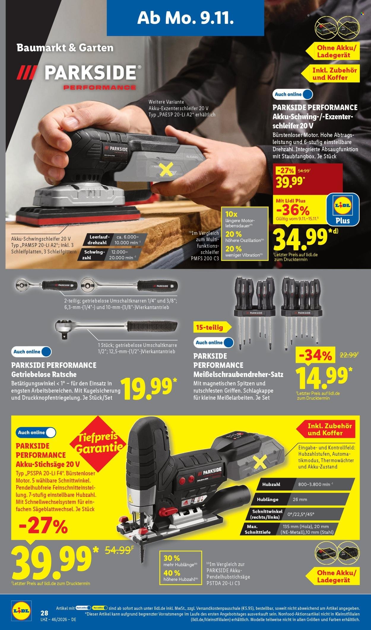 LIDL Prospekt - Ab Montag 9.11.2026