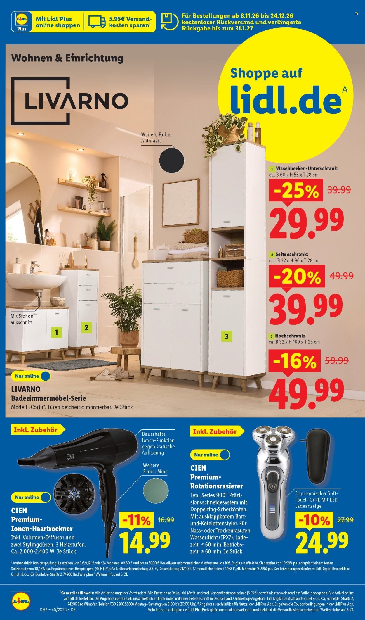 LIDL Prospekt - Ab Montag 9.11.2026