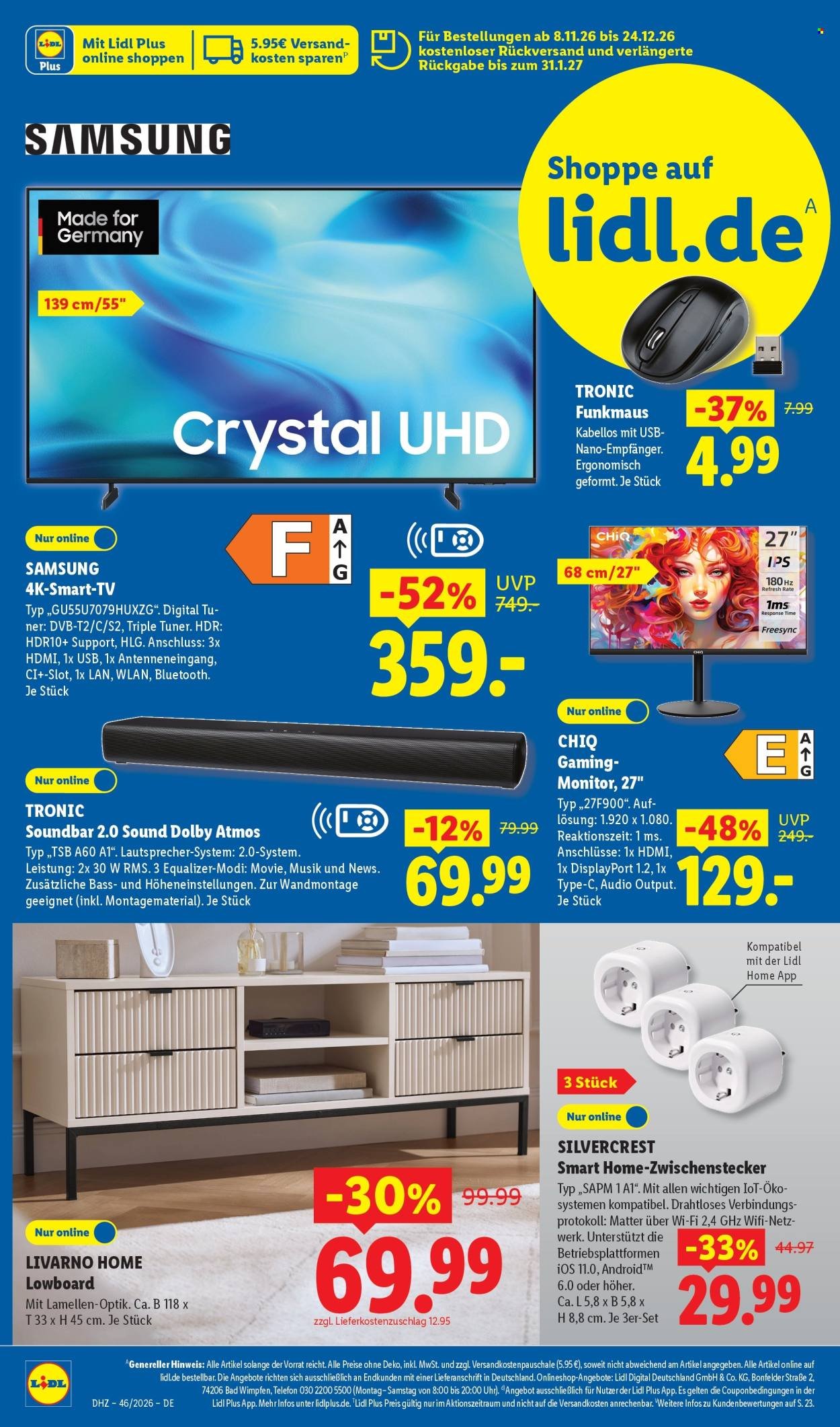 LIDL Prospekt - Ab Montag 9.11.2026