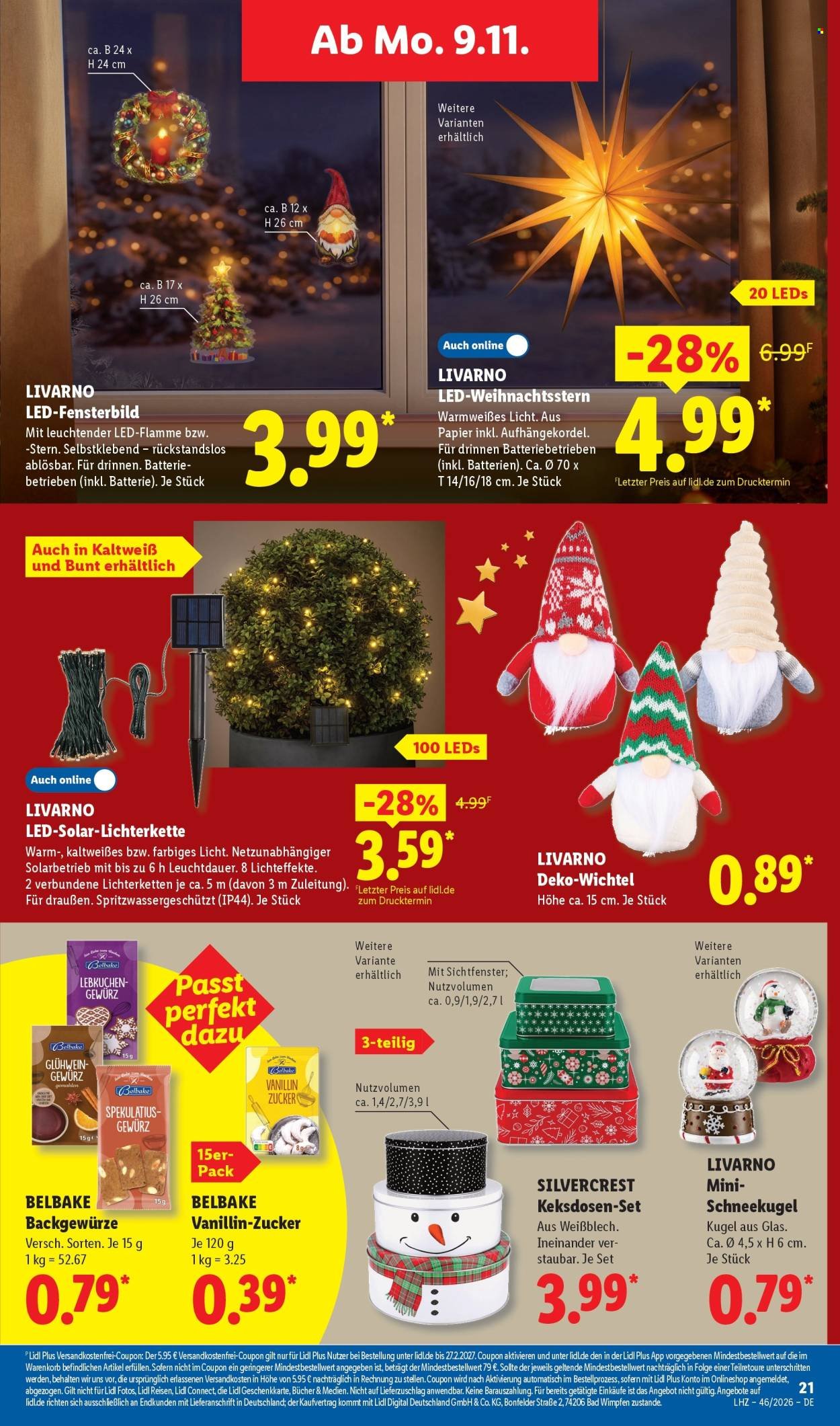 LIDL Prospekt - Ab Montag 9.11.2026