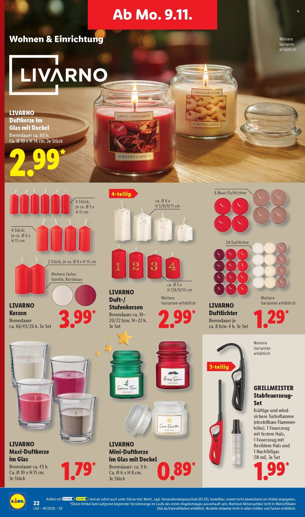 LIDL Prospekt - Ab Montag 9.11.2026