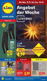 LIDL Prospekt - Ab Montag 9.11.2026