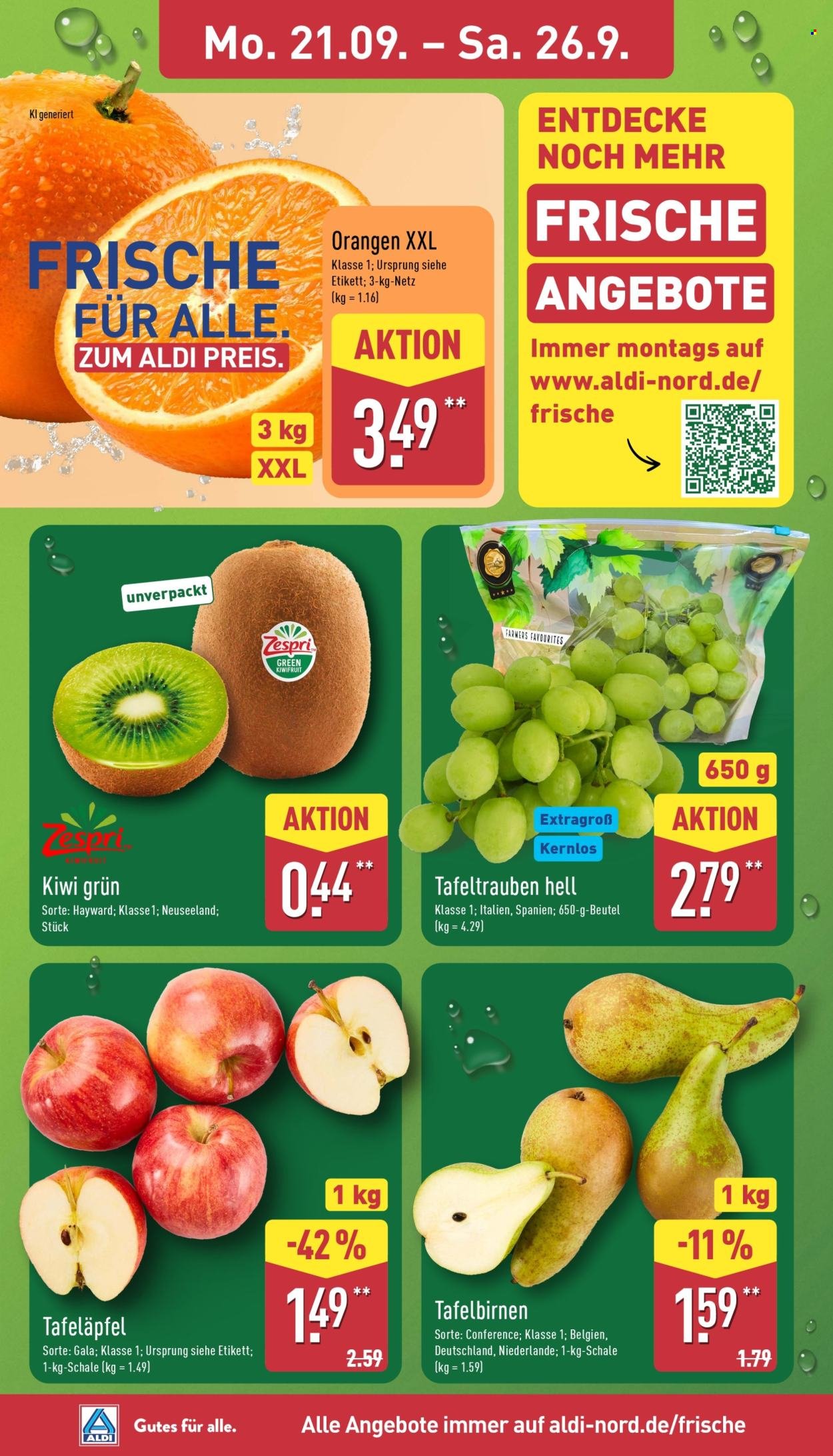 ALDI NORD Prospekt - Ab Montag 21.09.2026