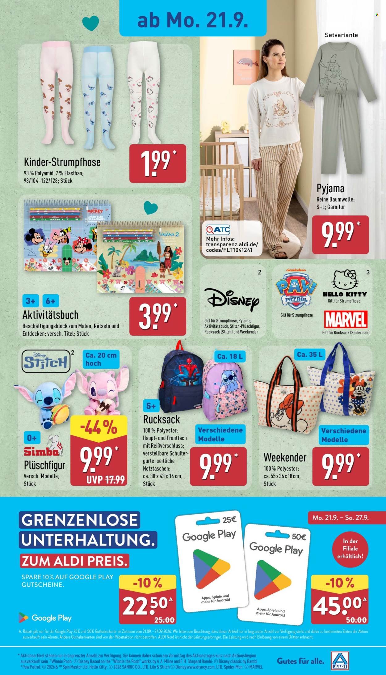 ALDI NORD Prospekt - Ab Montag 21.09.2026