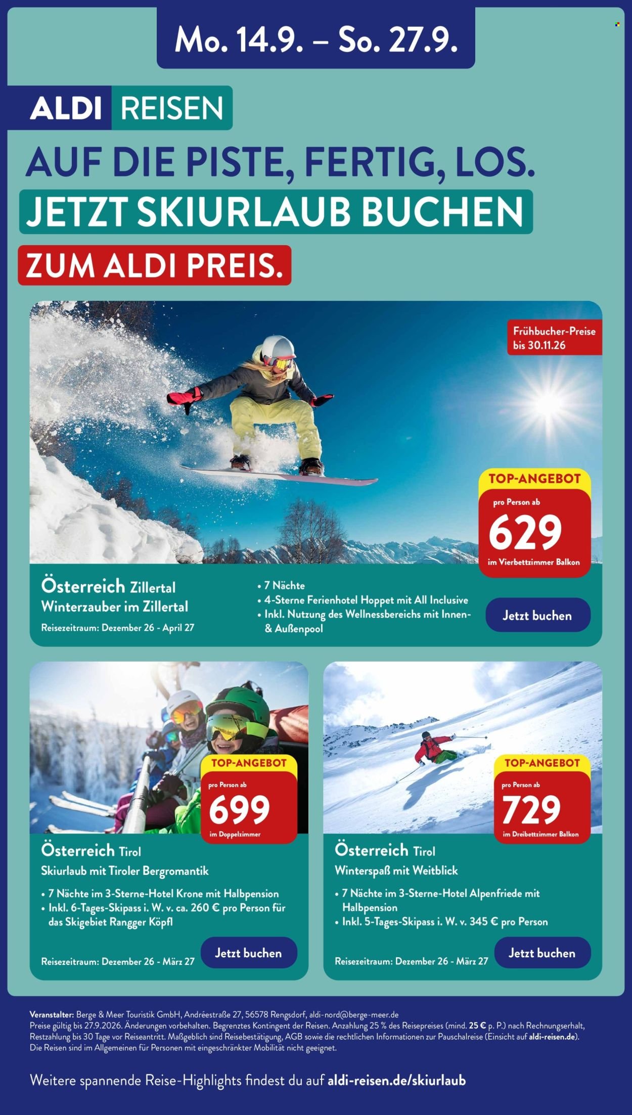 ALDI NORD Prospekt - Ab Montag 21.09.2026