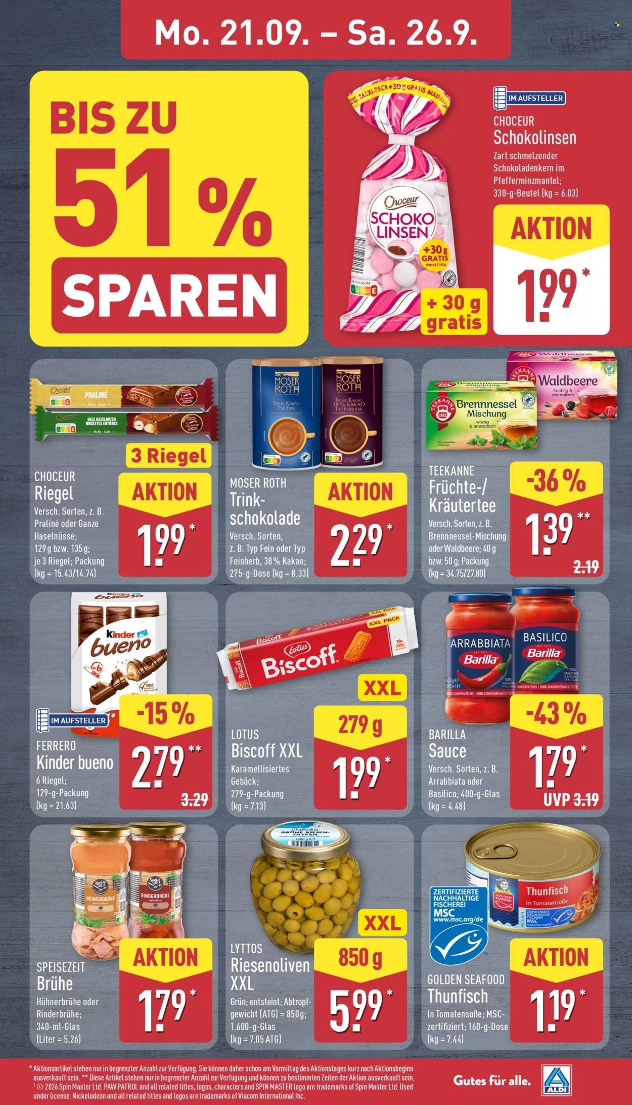 ALDI NORD Prospekt - Ab Montag 21.09.2026