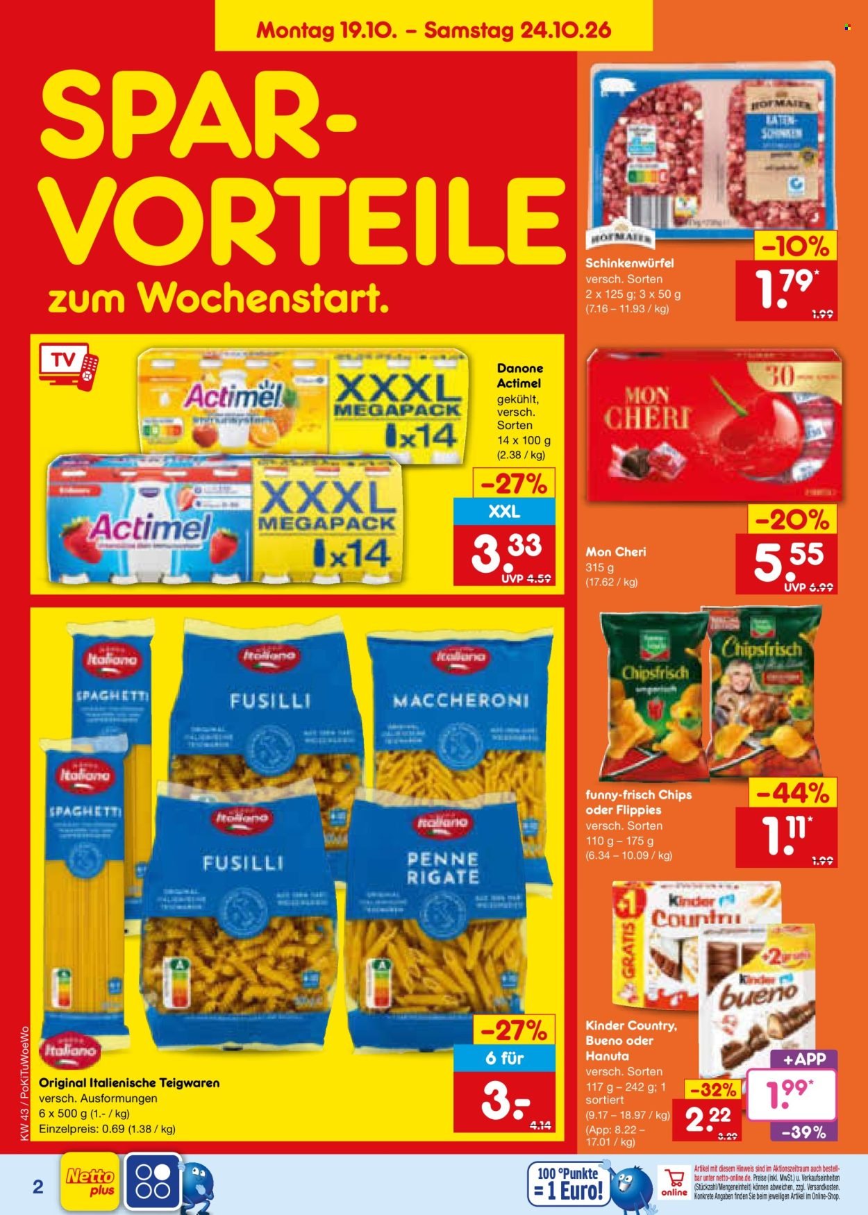 NETTO MARKEN-DISCOUNT Prospekt - Ab Montag 19.10.2026