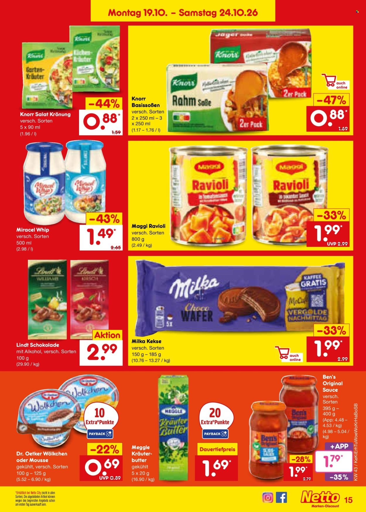 NETTO MARKEN-DISCOUNT Prospekt - Ab Montag 19.10.2026