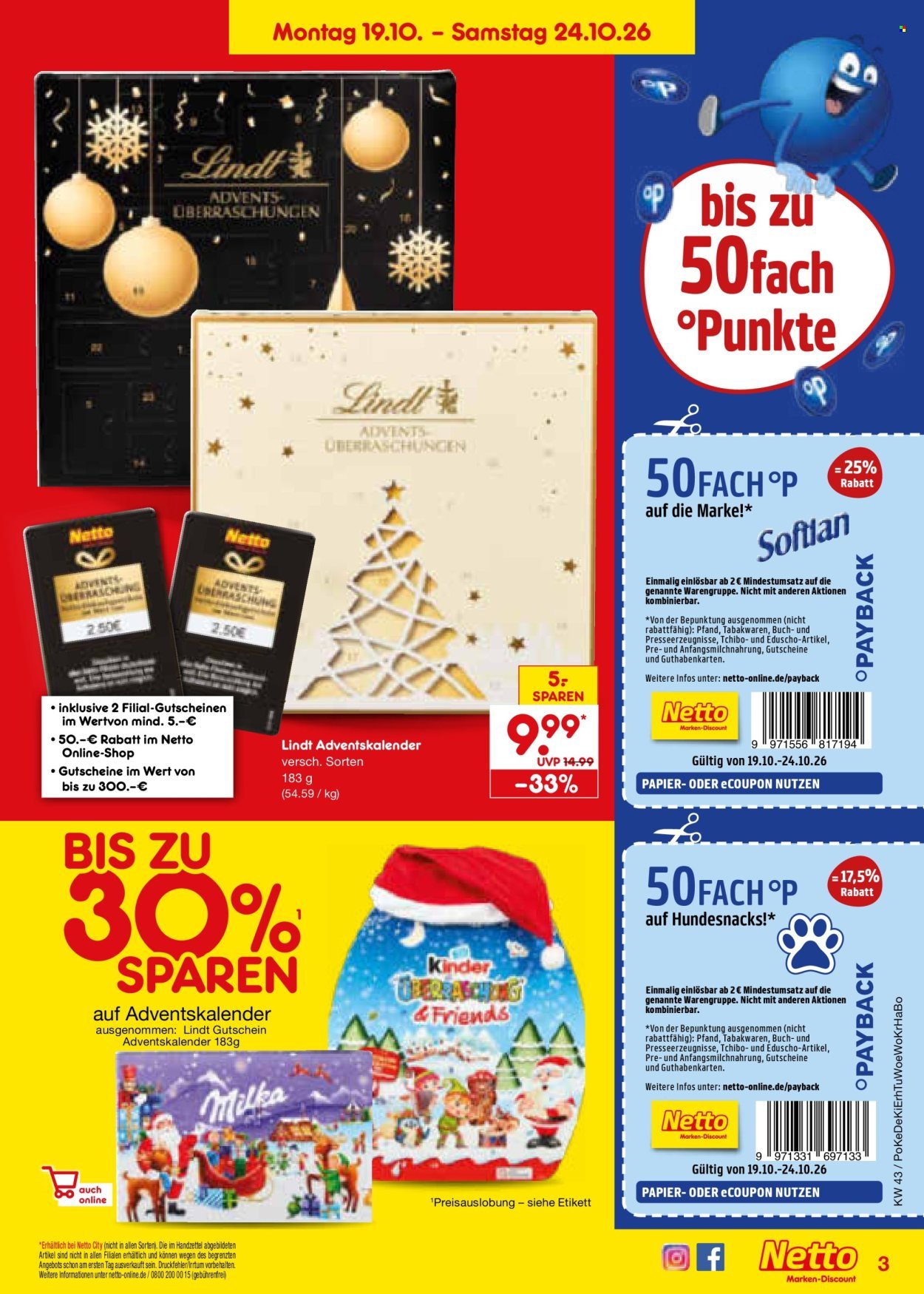NETTO MARKEN-DISCOUNT Prospekt - Ab Montag 19.10.2026