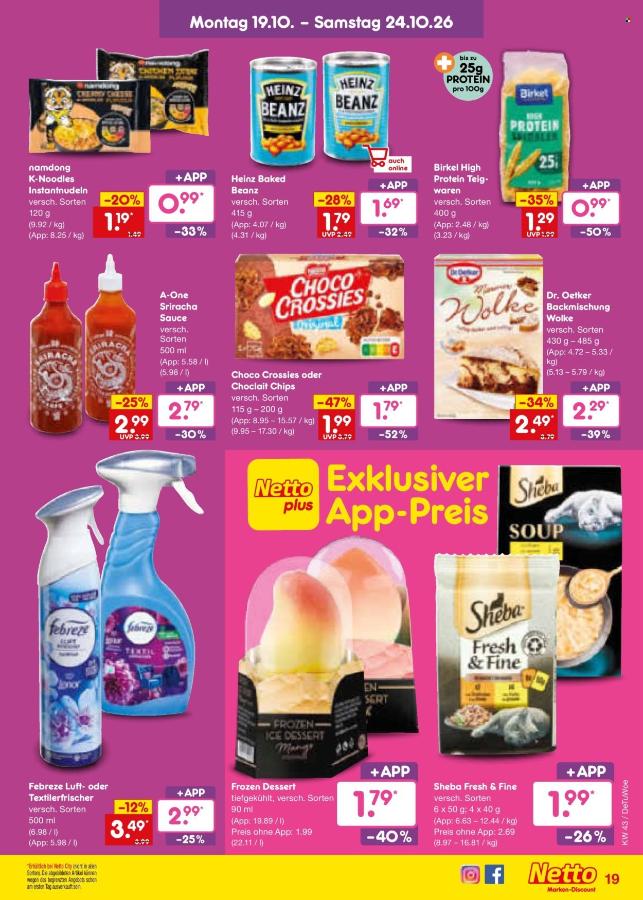 NETTO MARKEN-DISCOUNT Prospekt - Ab Montag 19.10.2026