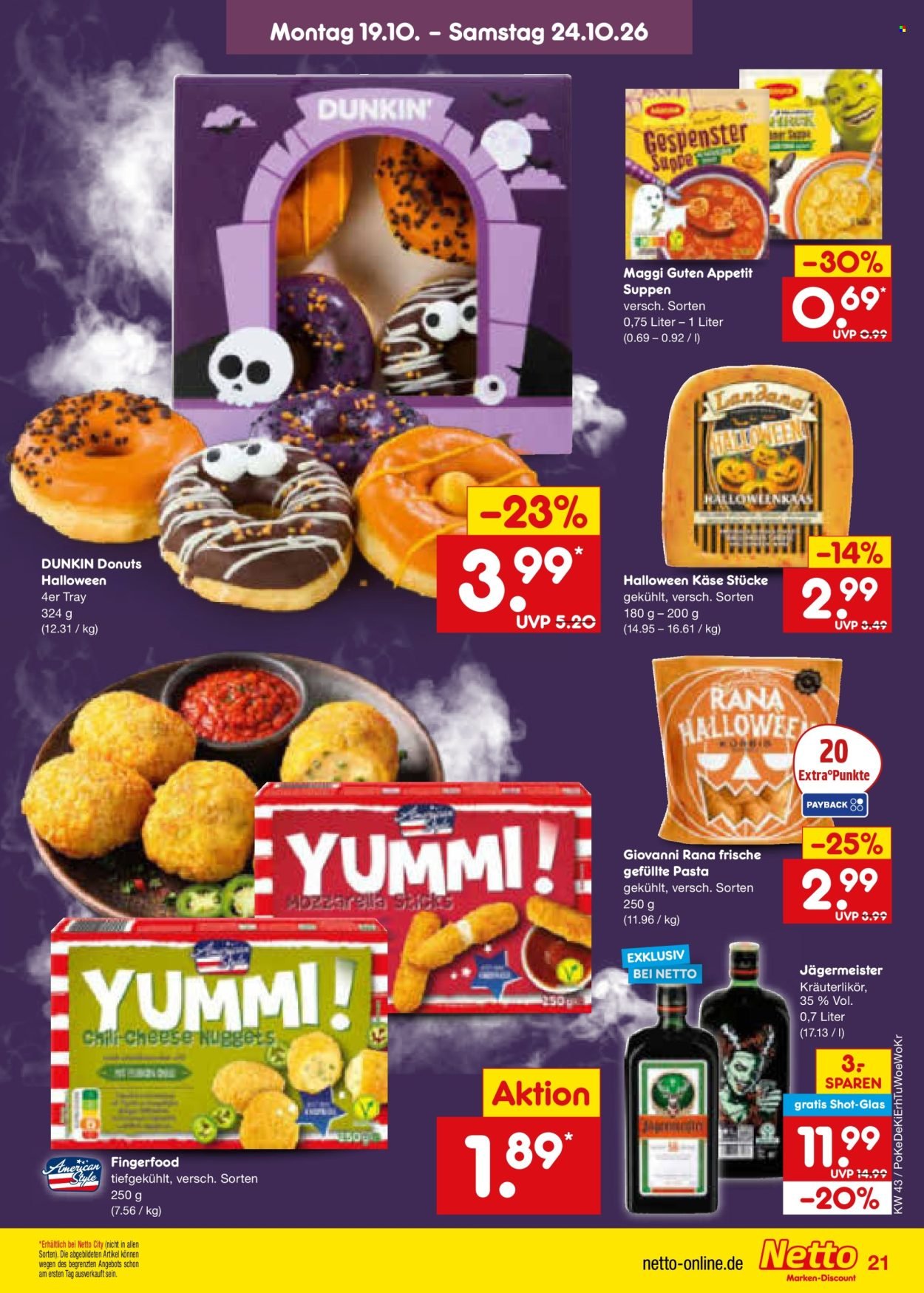 NETTO MARKEN-DISCOUNT Prospekt - Ab Montag 19.10.2026