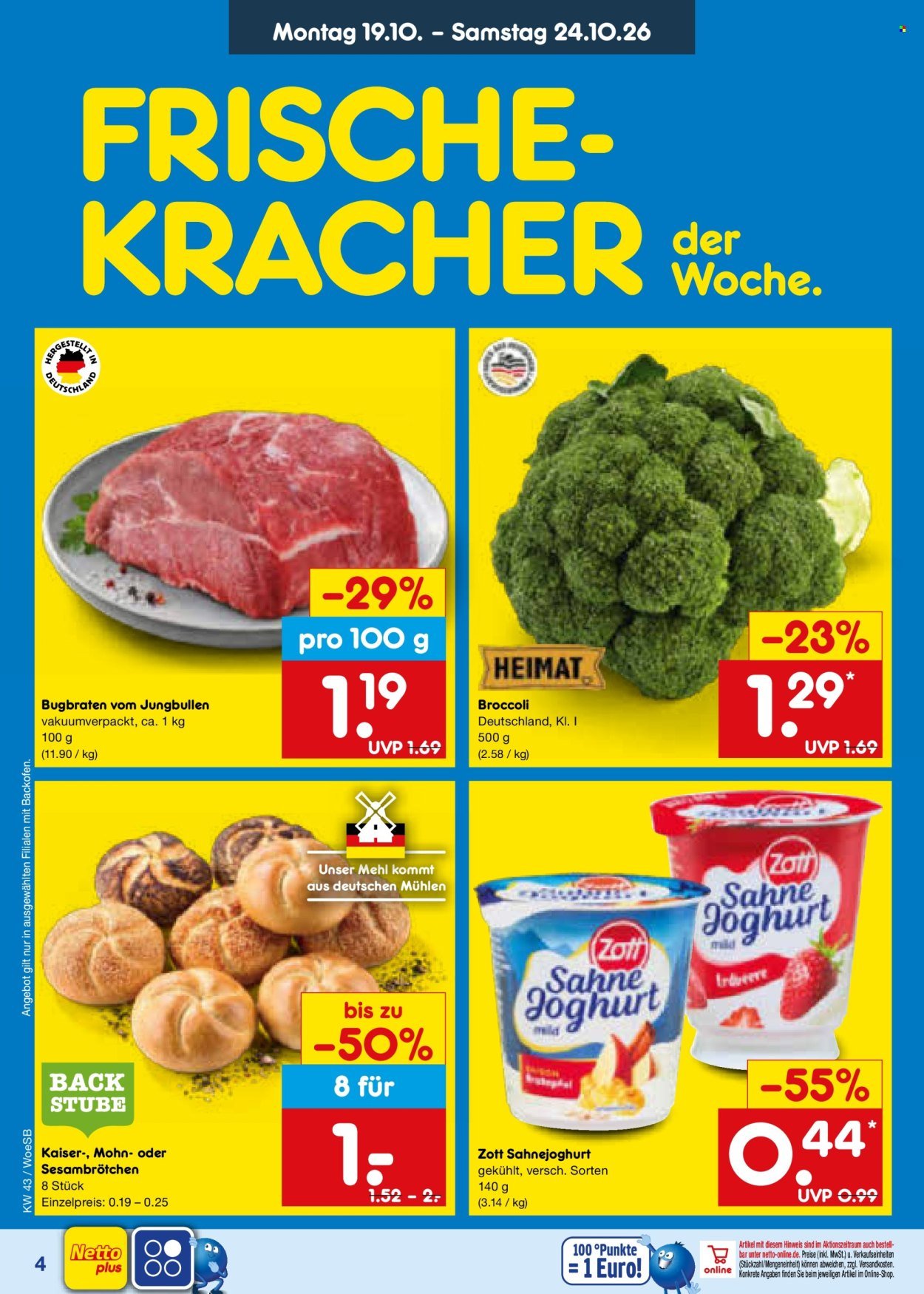 NETTO MARKEN-DISCOUNT Prospekt - Ab Montag 19.10.2026