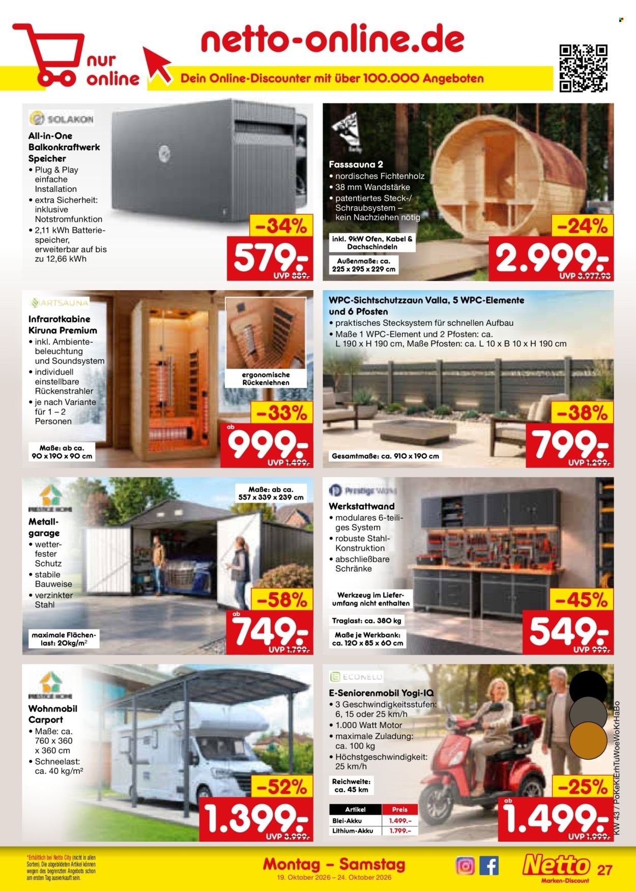 NETTO MARKEN-DISCOUNT Prospekt - Ab Montag 19.10.2026