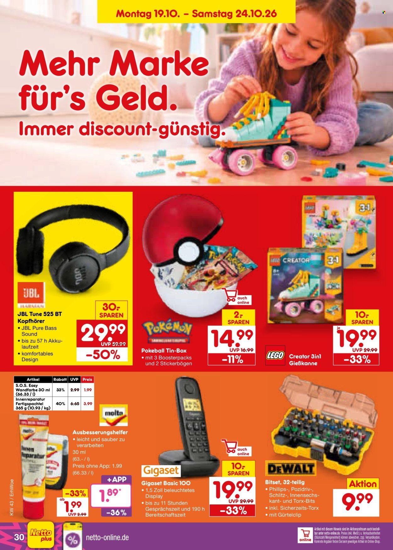 NETTO MARKEN-DISCOUNT Prospekt - Ab Montag 19.10.2026