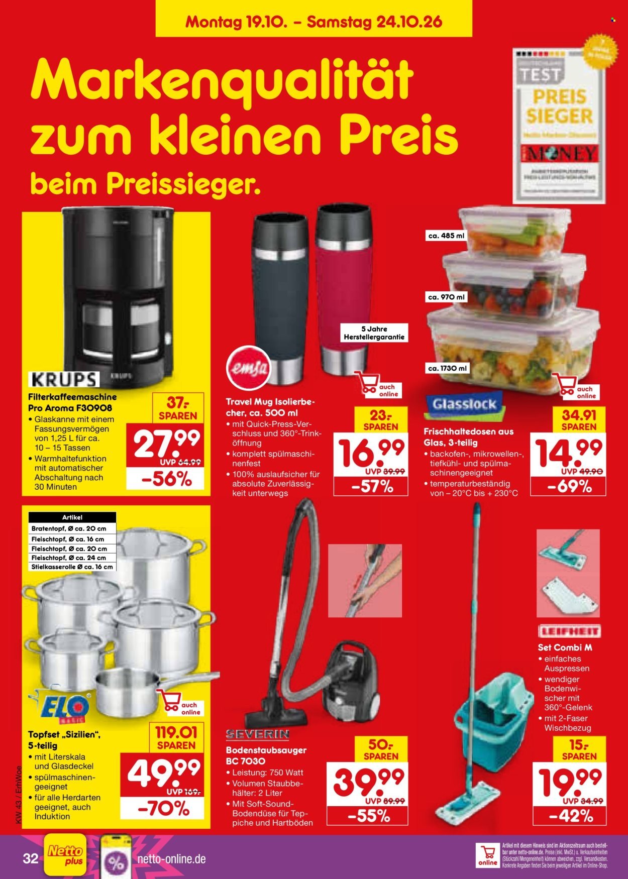 NETTO MARKEN-DISCOUNT Prospekt - Ab Montag 19.10.2026